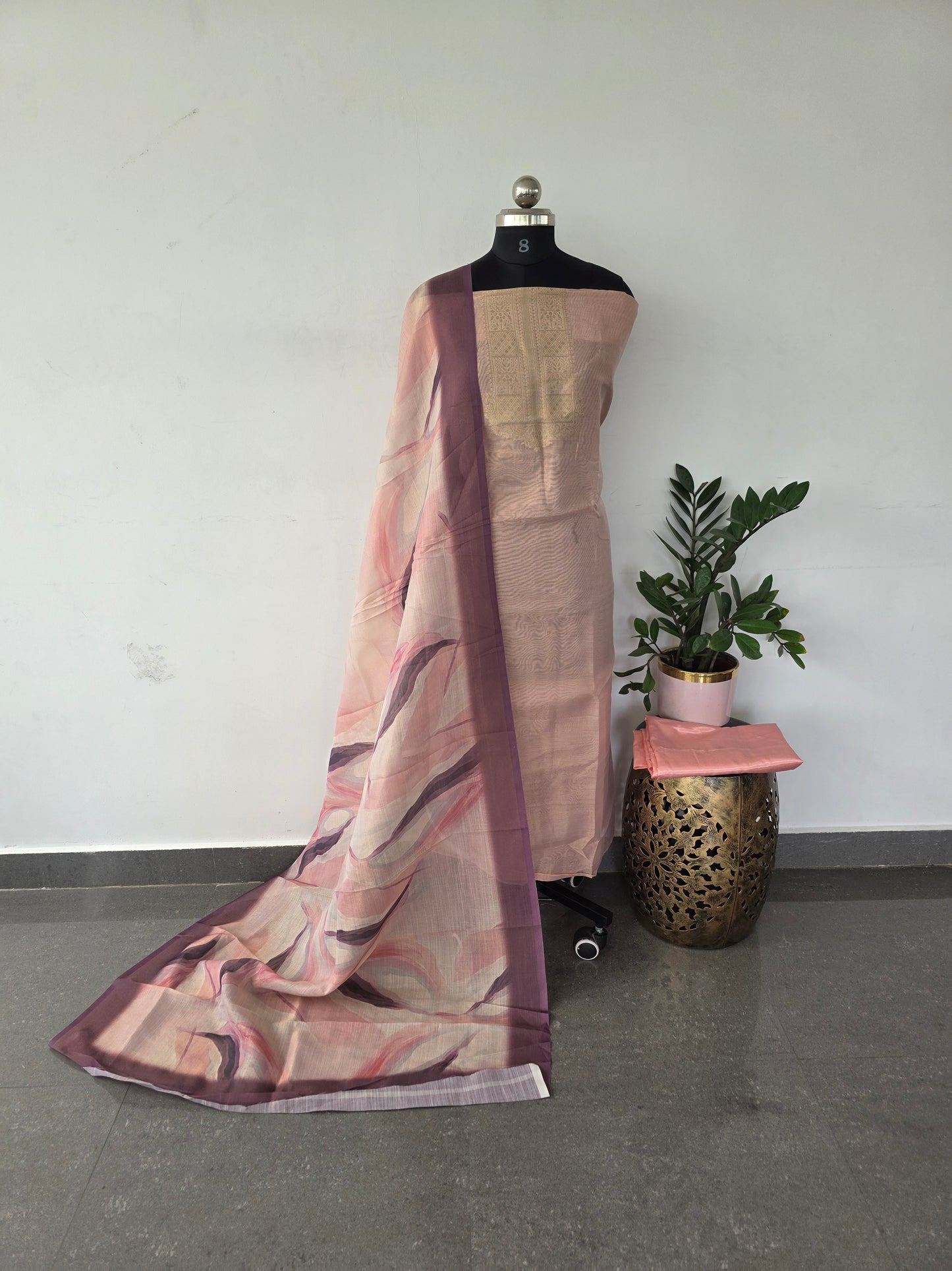 Soft shimmer tissue silk set - 21