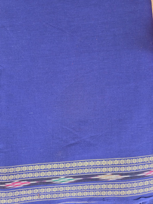 Pure handloom cotton Pochampally border running material ( 0.5 mtrs ) - HRM3