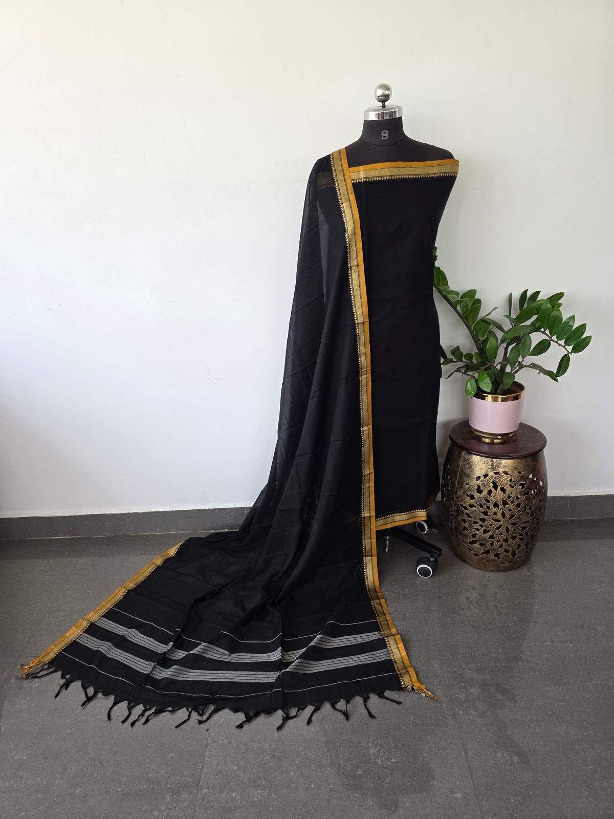 Mercerised narayanapet salwar set (4.5 meters)- NA171