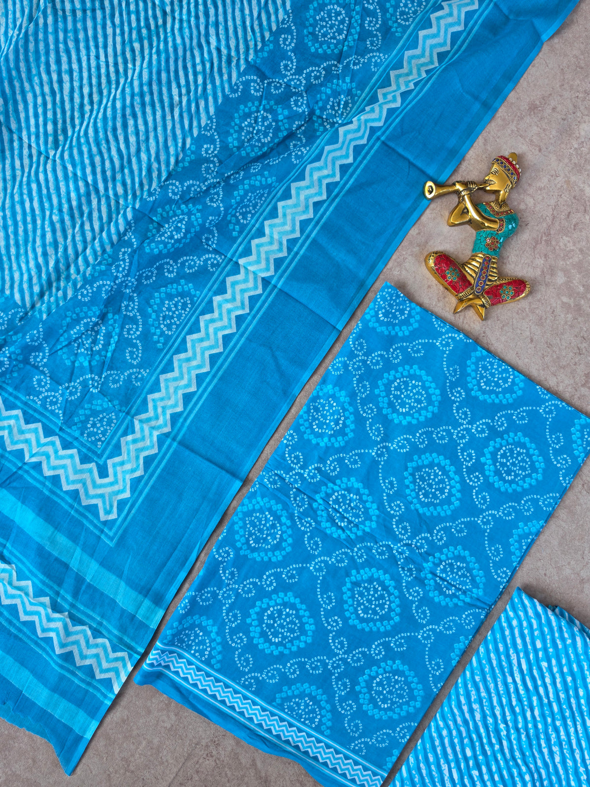 Jaipuri cotton salwar set - JA622