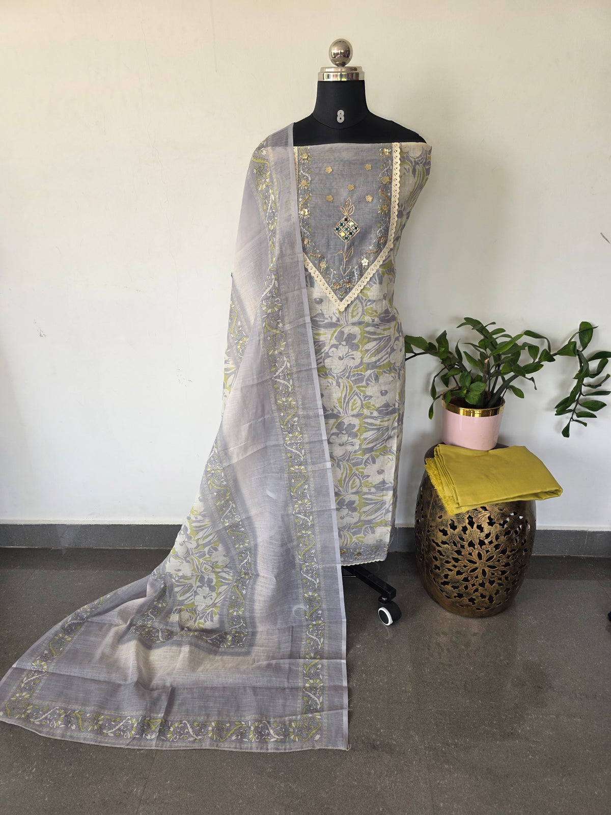 Premium linen cotton set-FC55