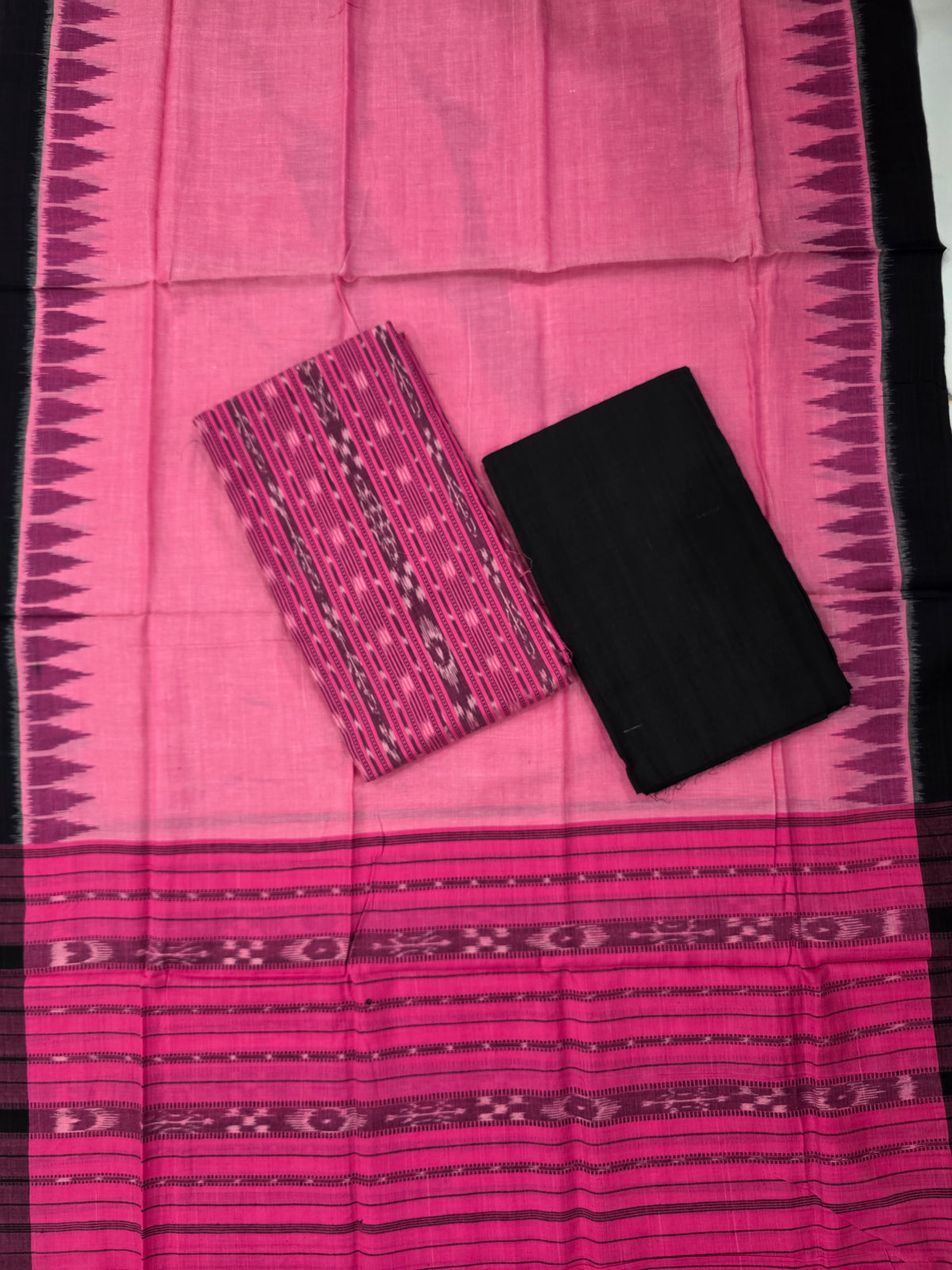 Sambalpuri ikkat cotton (3pc) salwar set -WW688