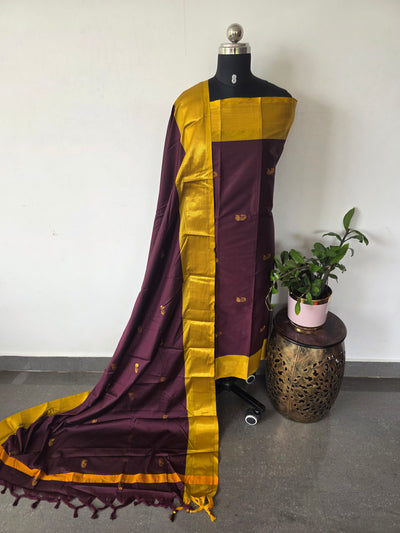 Kovilpattu soft silk set (4.5 mtrs) -NA699