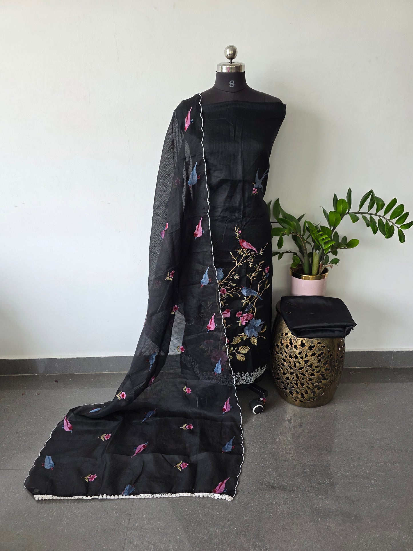 Embroidery Kota salwar set - KV45