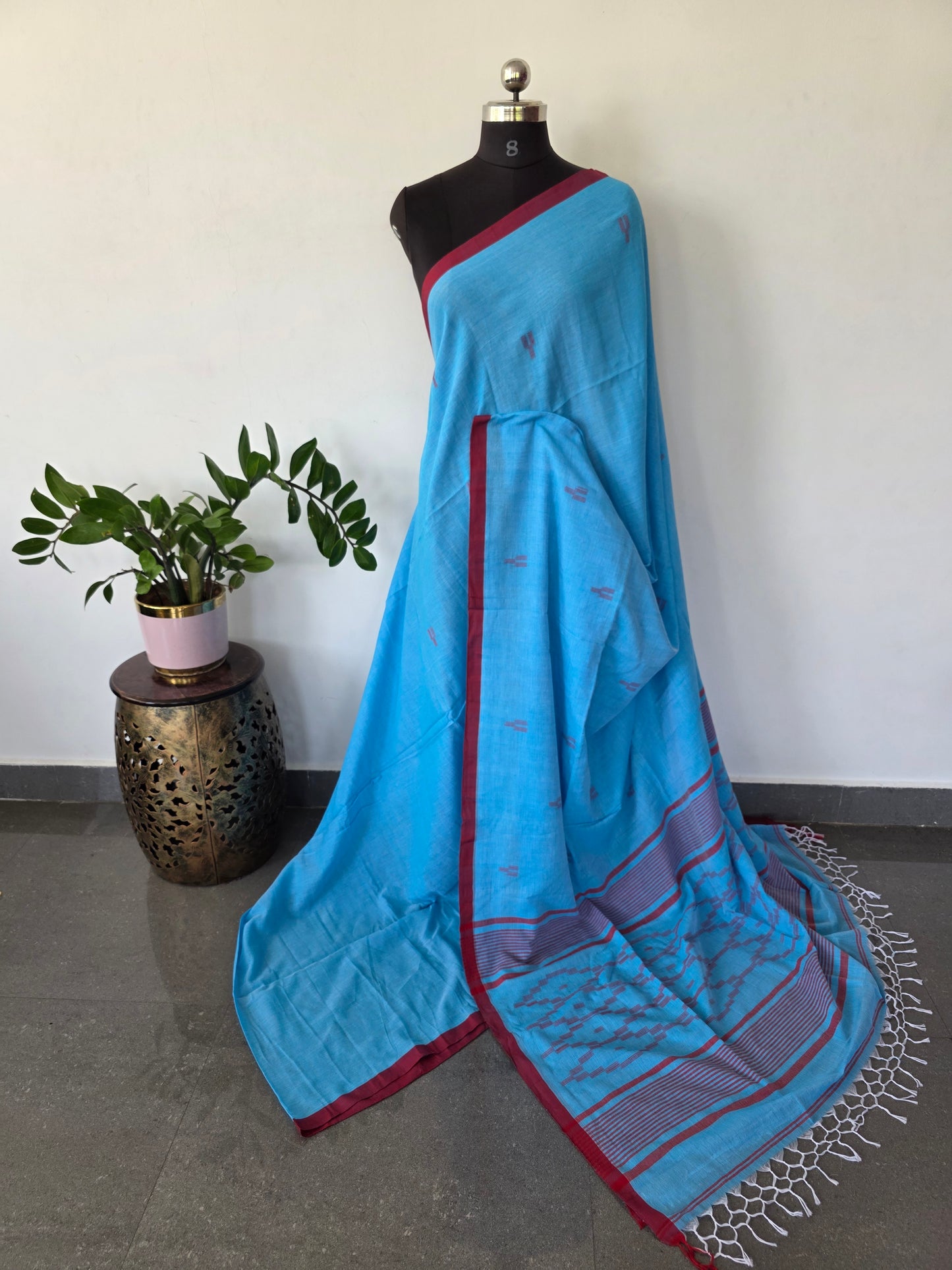 Malai cotton West Bengal saree - BB603