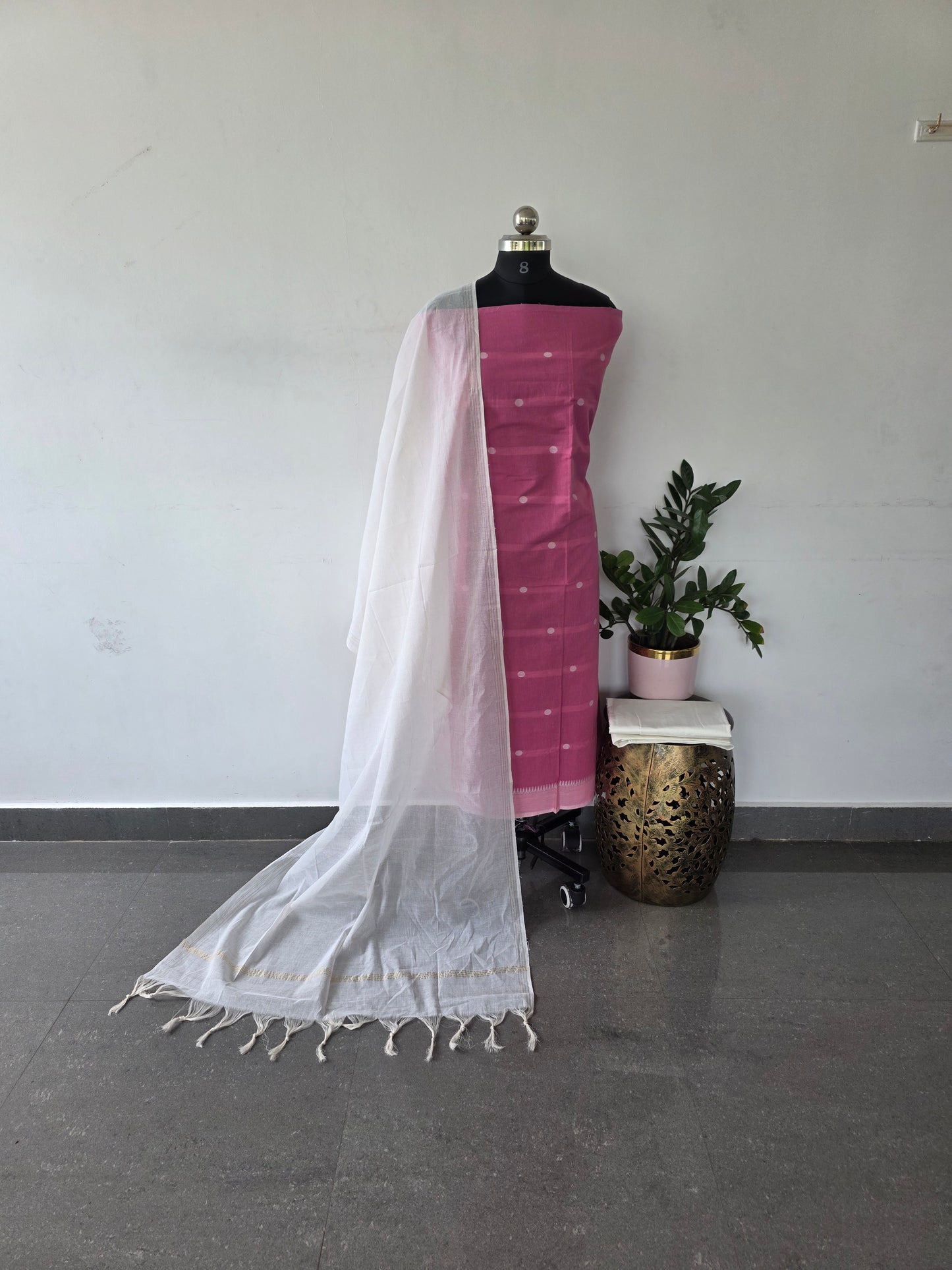 Pure handloom cotton set - H21