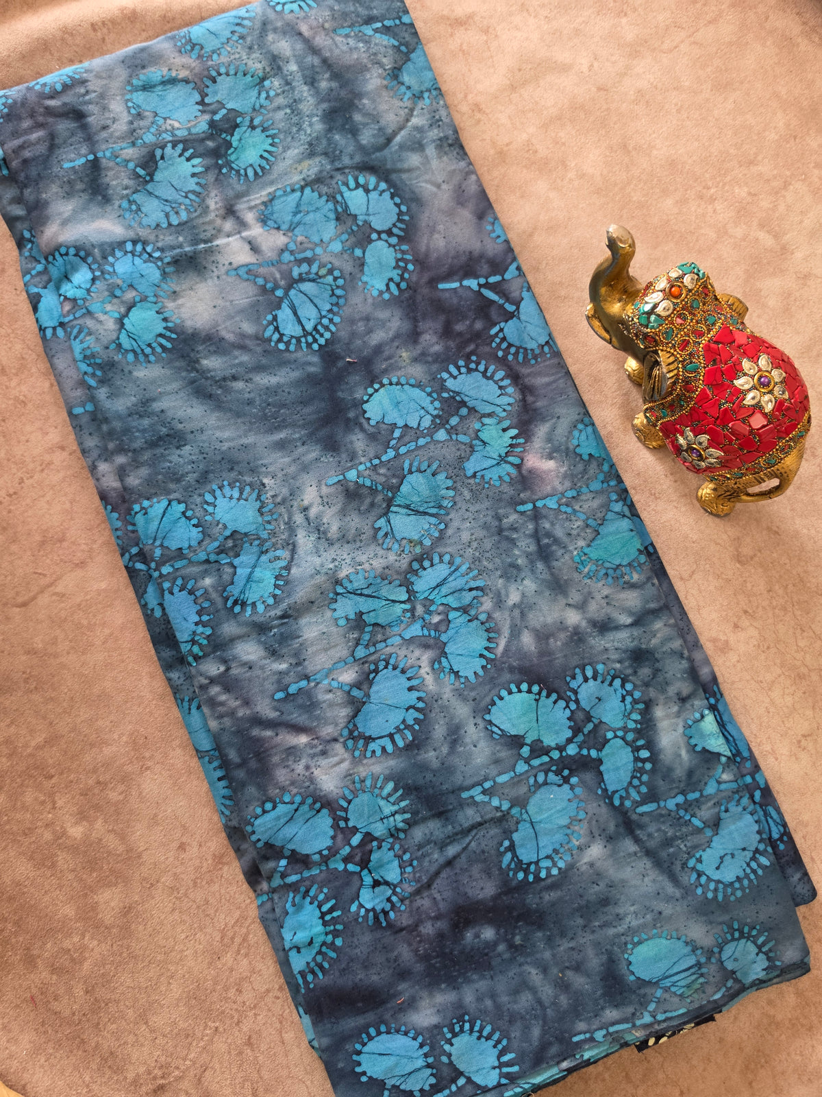 Handcrafted batik cotton running material -HB188