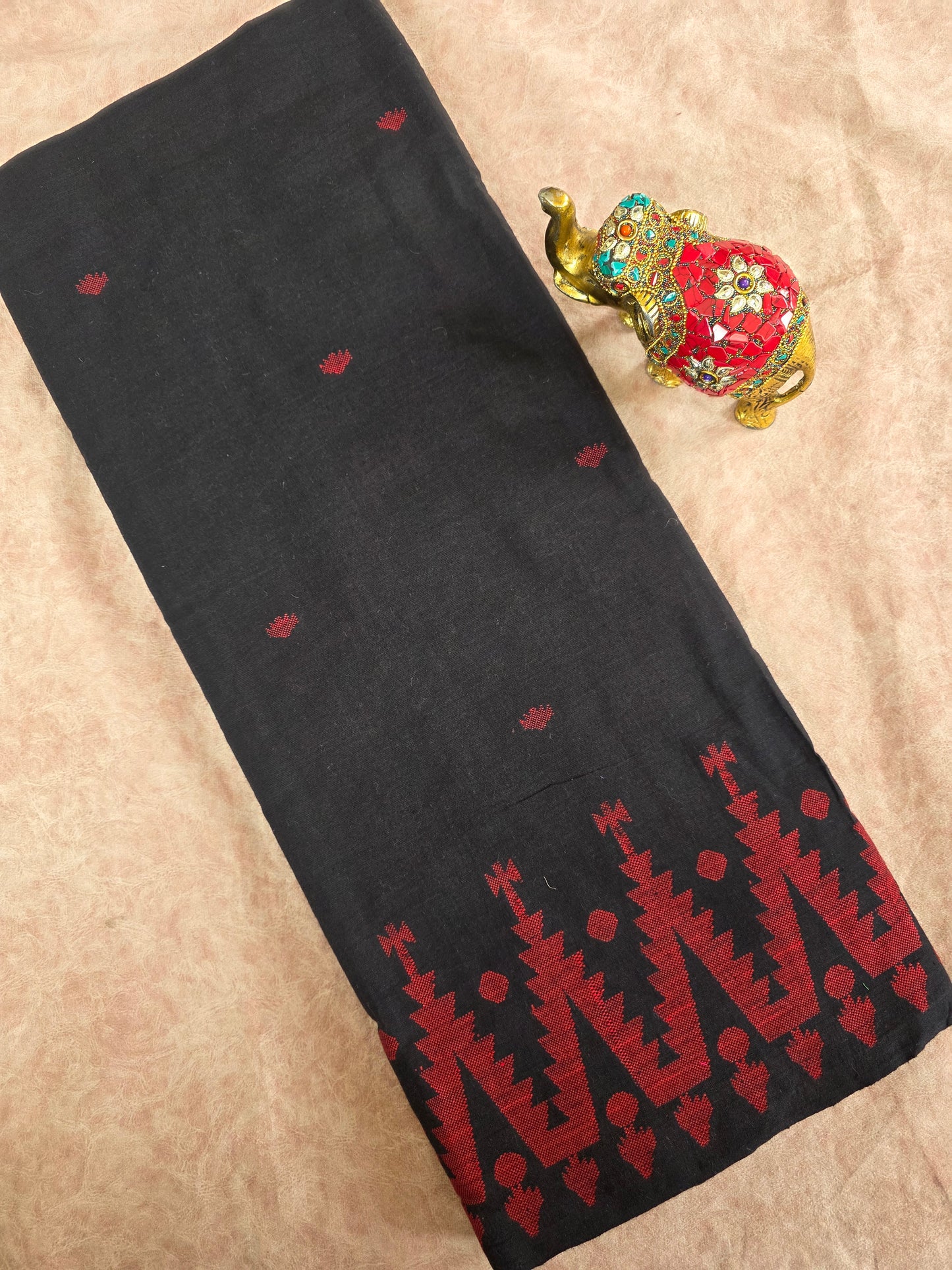 South cotton Jamdhani running material (0.5 mtrs) -HRM217