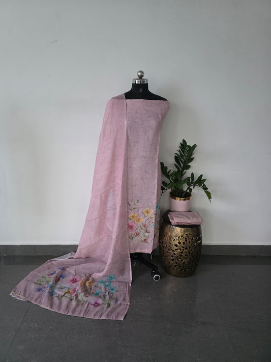 Premium fancy linen cotton set - LC1