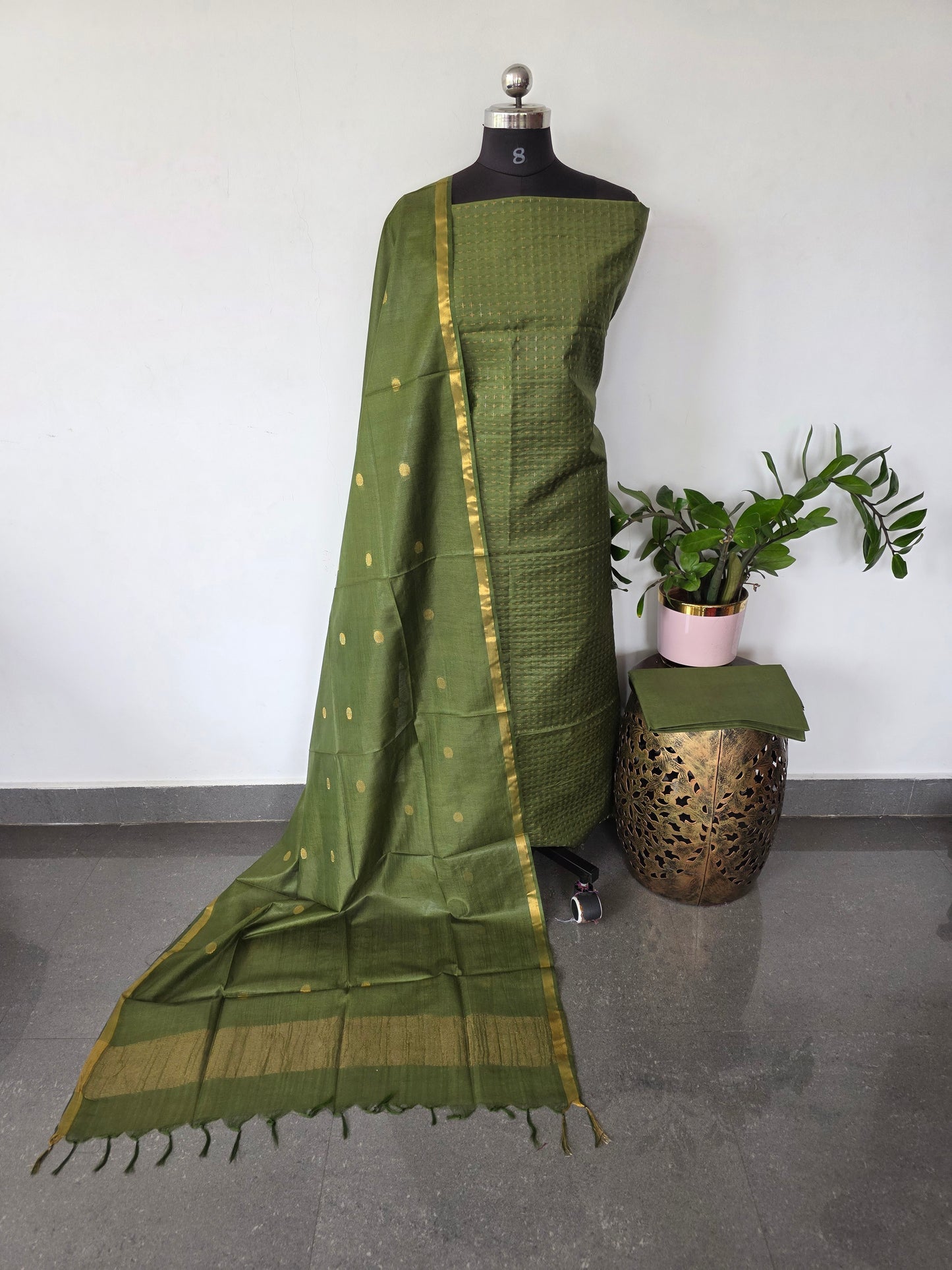 Bhagalpuri katan weaving set - BA499