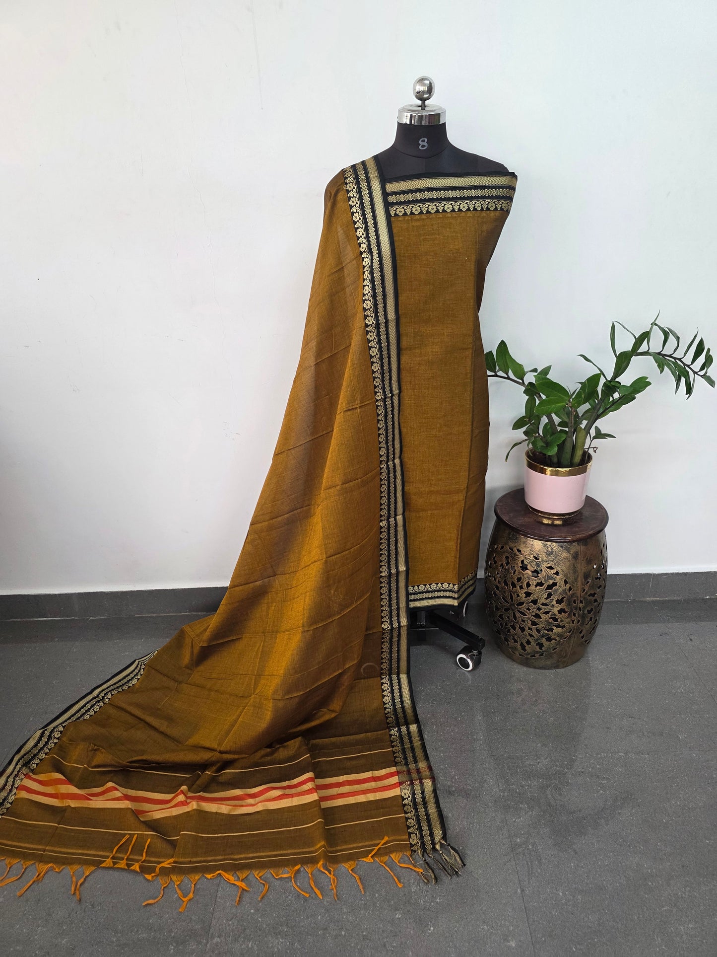 Mercerised narayanapet salwar set (4.5 meters)-NA533