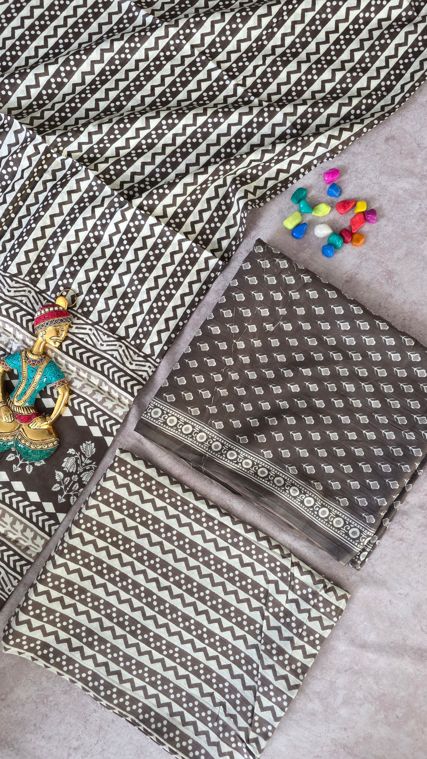 Jaipuri pure cotton set - JA403