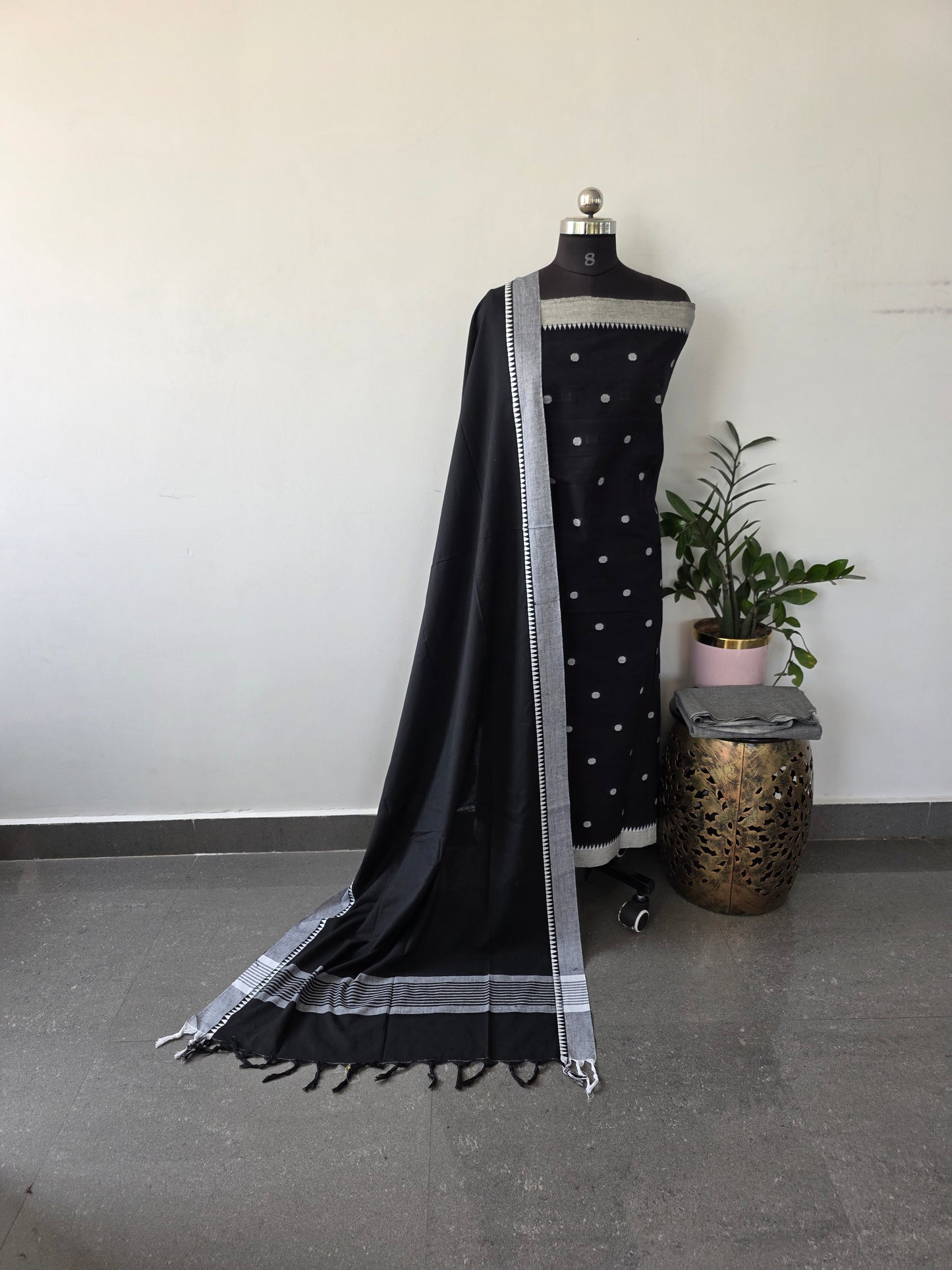 Handloom cotton set - UN33