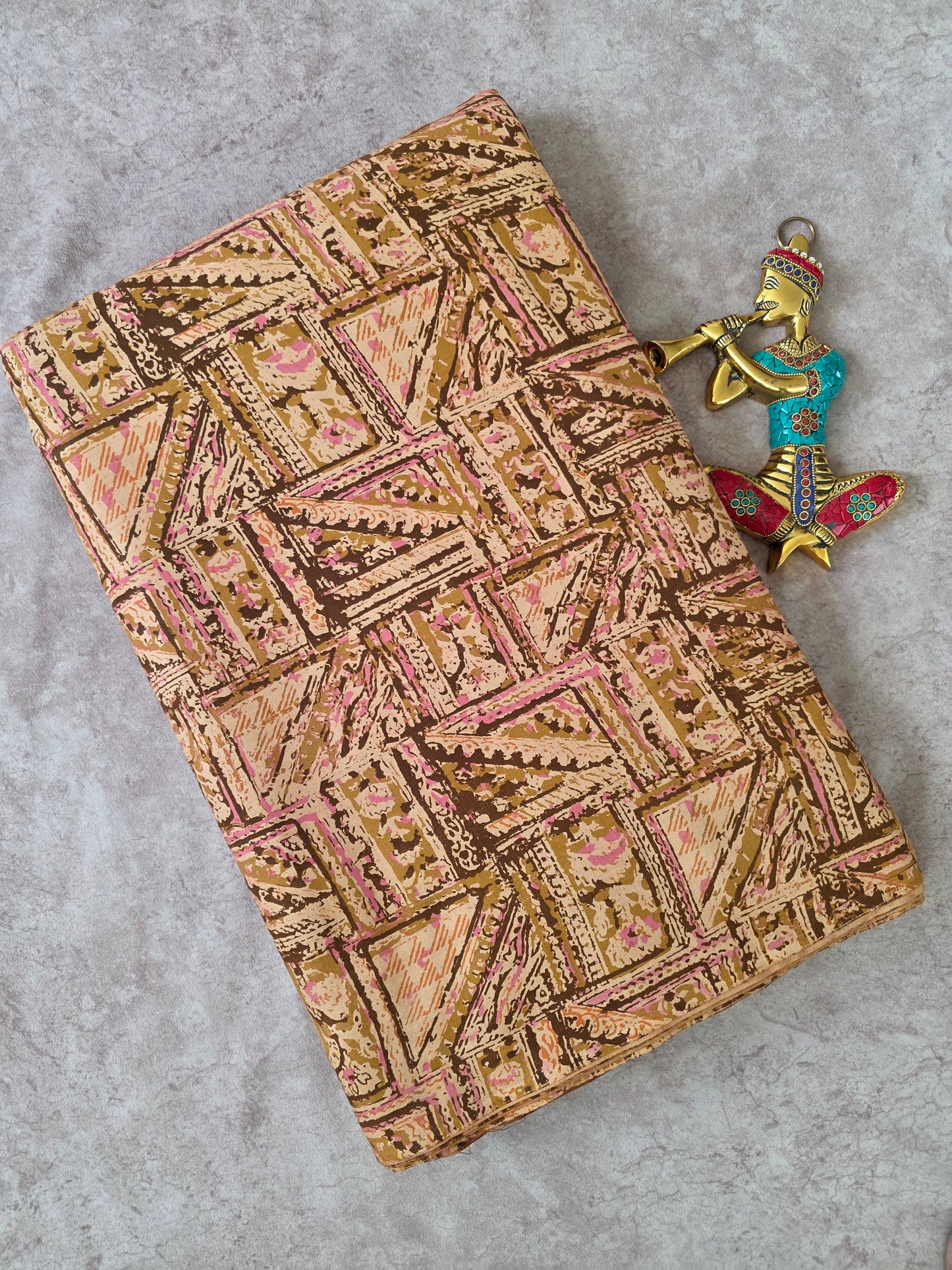 Jaipuri pure cotton running material -JA875