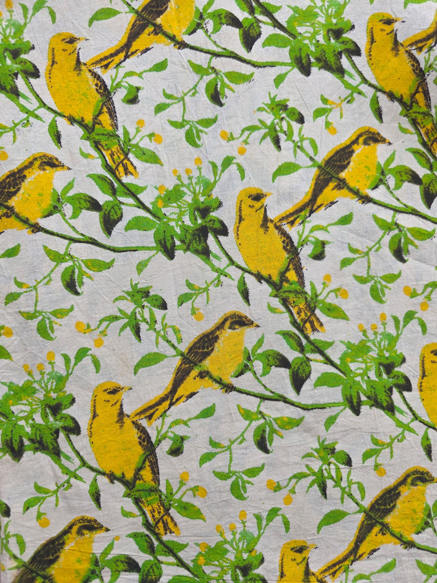 Pure kalamkari cotton running material (1 meter)- KM32