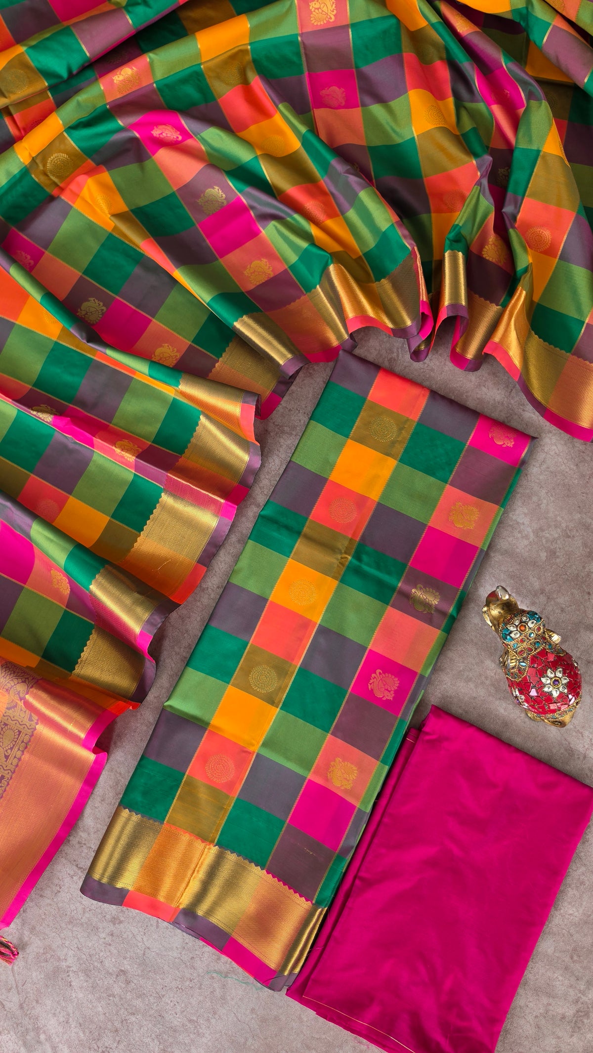 Paalum pazhamum soft silk salwar - DW1