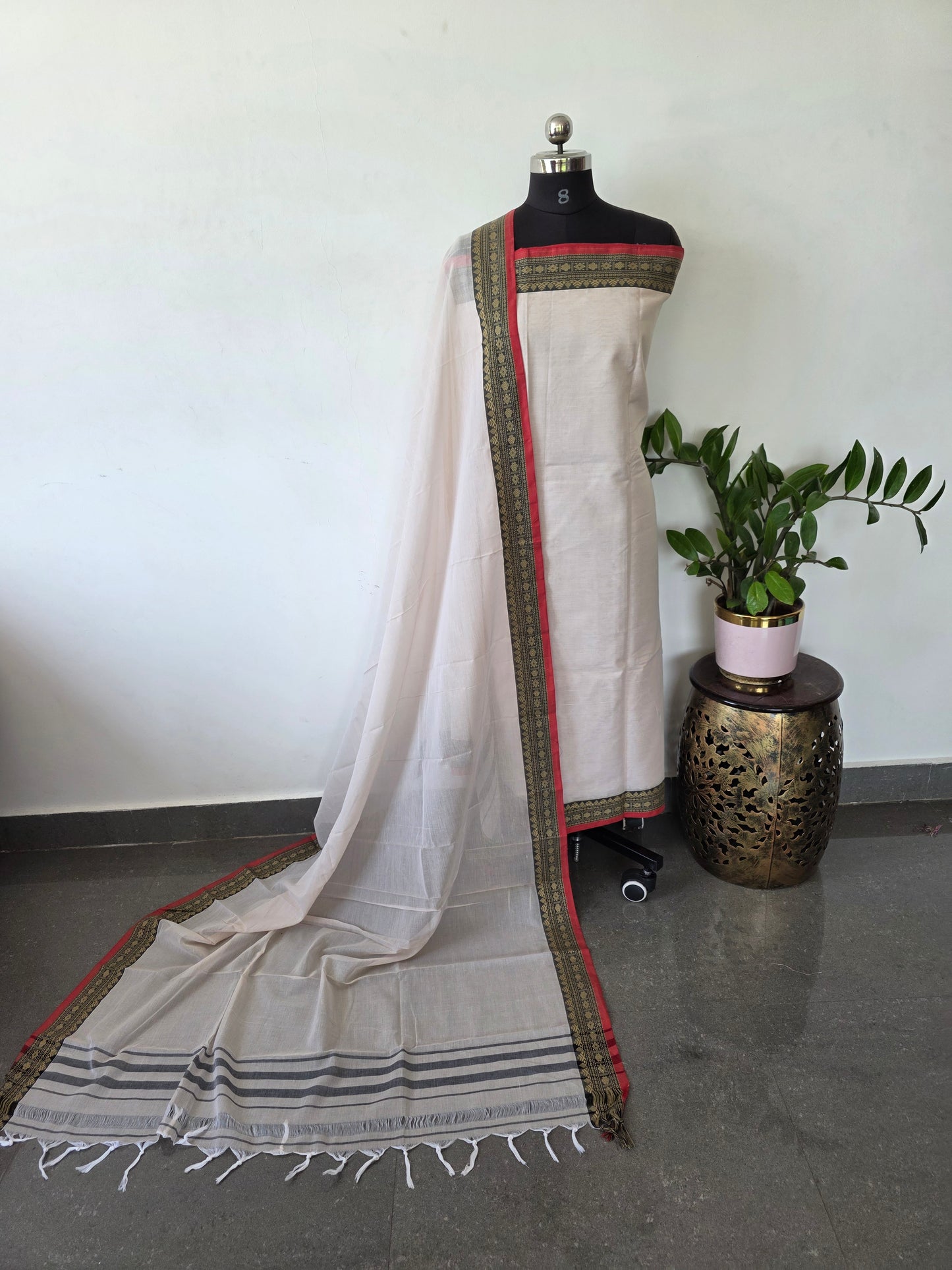 Mercerised narayanapet salwar set (4.5 meters)- NA348