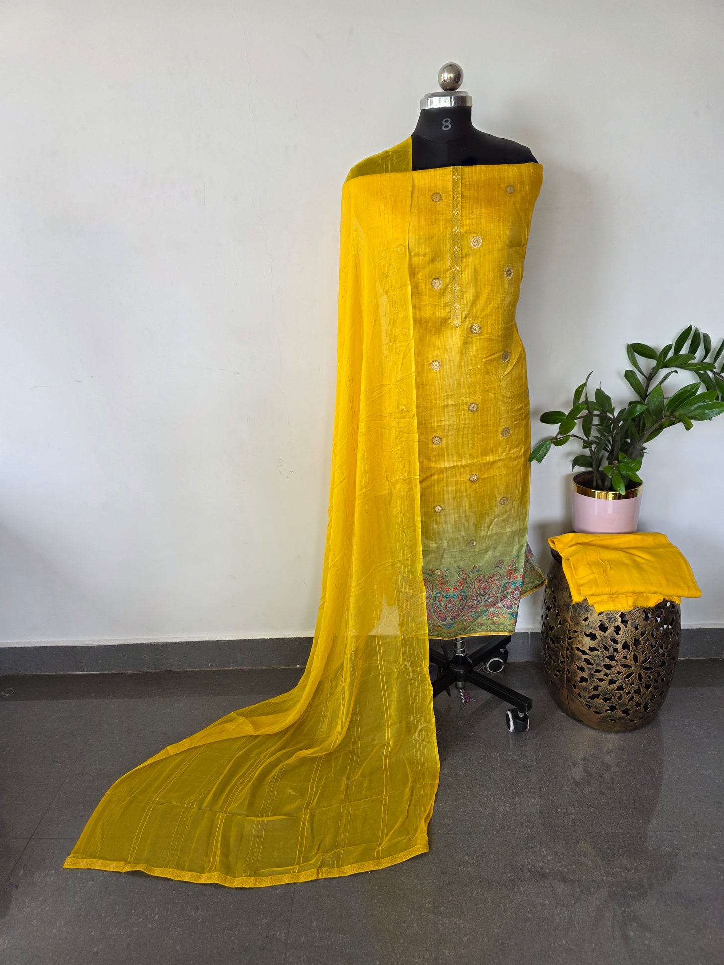 Viscose muslin silk set - VM7
