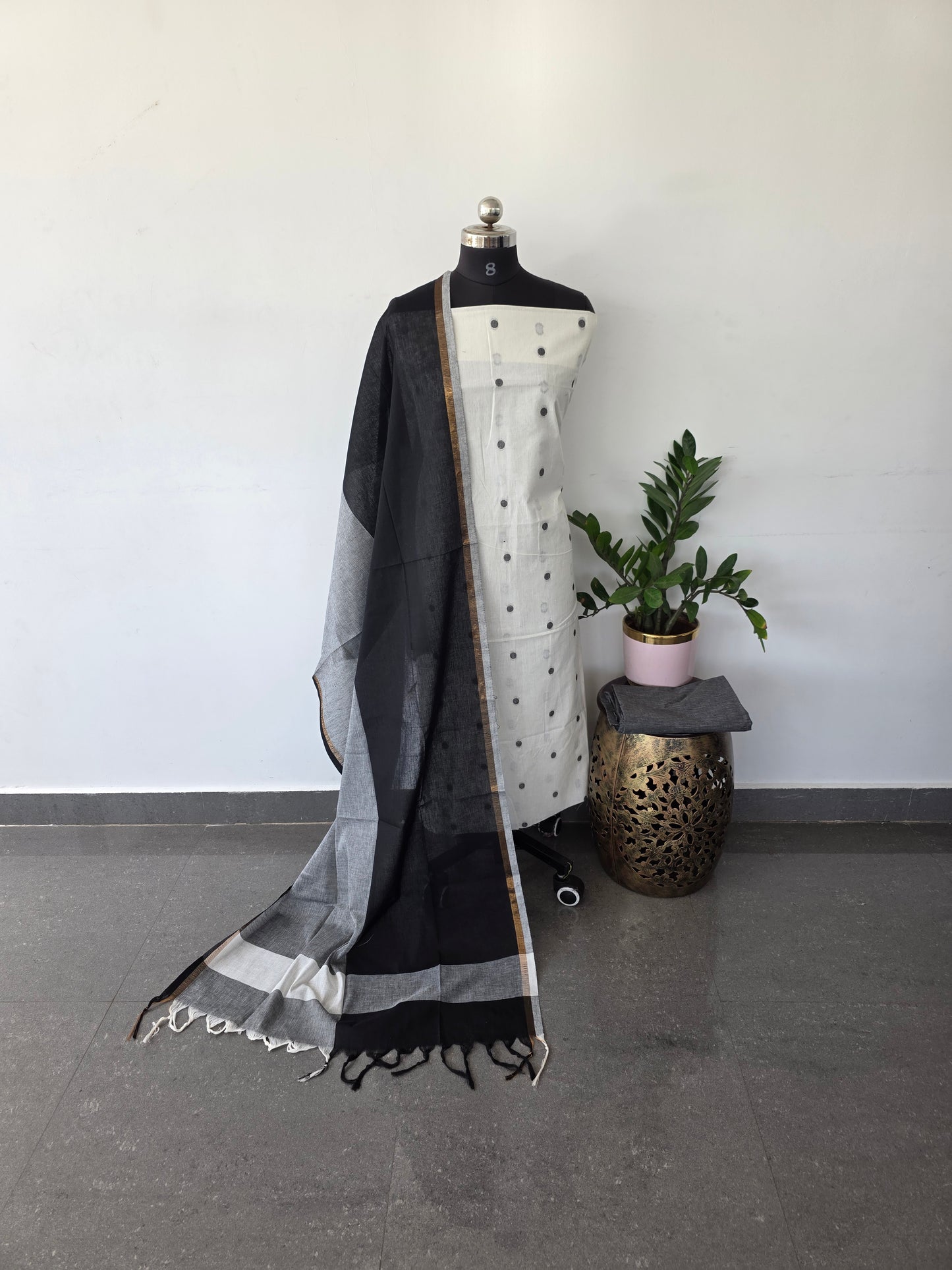 Handloom cotton set - HC6