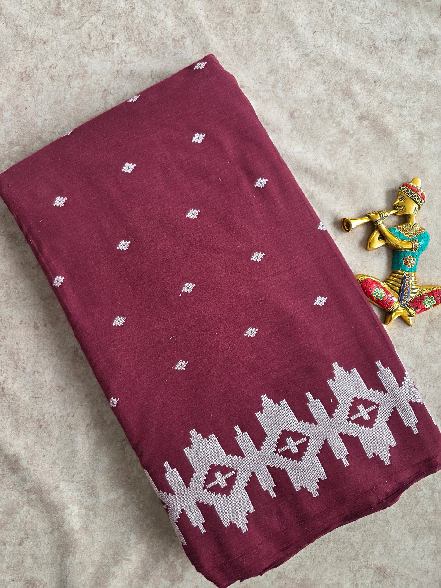Prewashed Jamdhani south cotton running material (0.5 mtrs) - HRM185