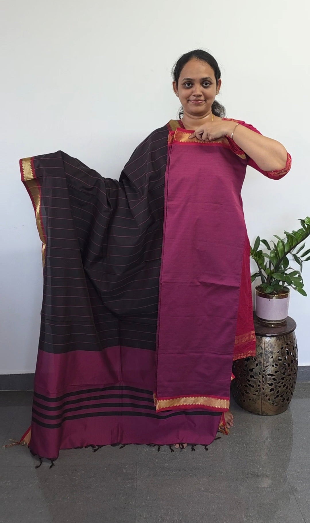Kanchi border Sico set - NJ23