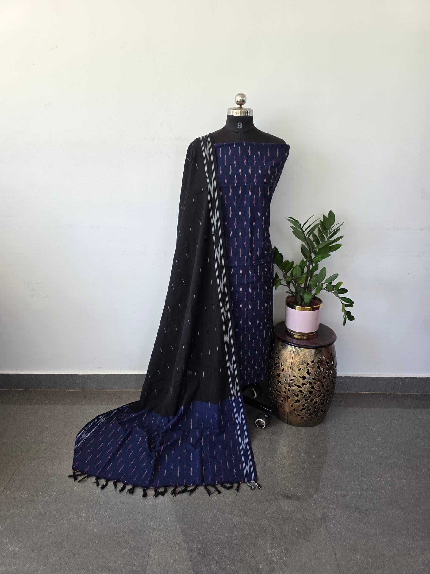 Pochampally ikkat cotton set - PCS20