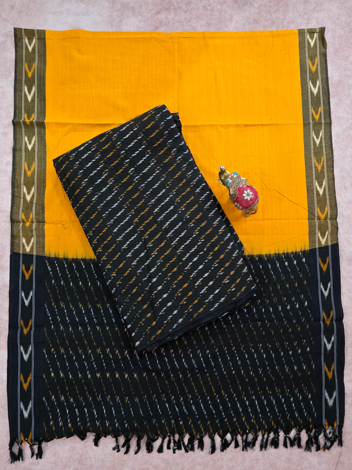 Pochampally ikkat cotton set -WW301