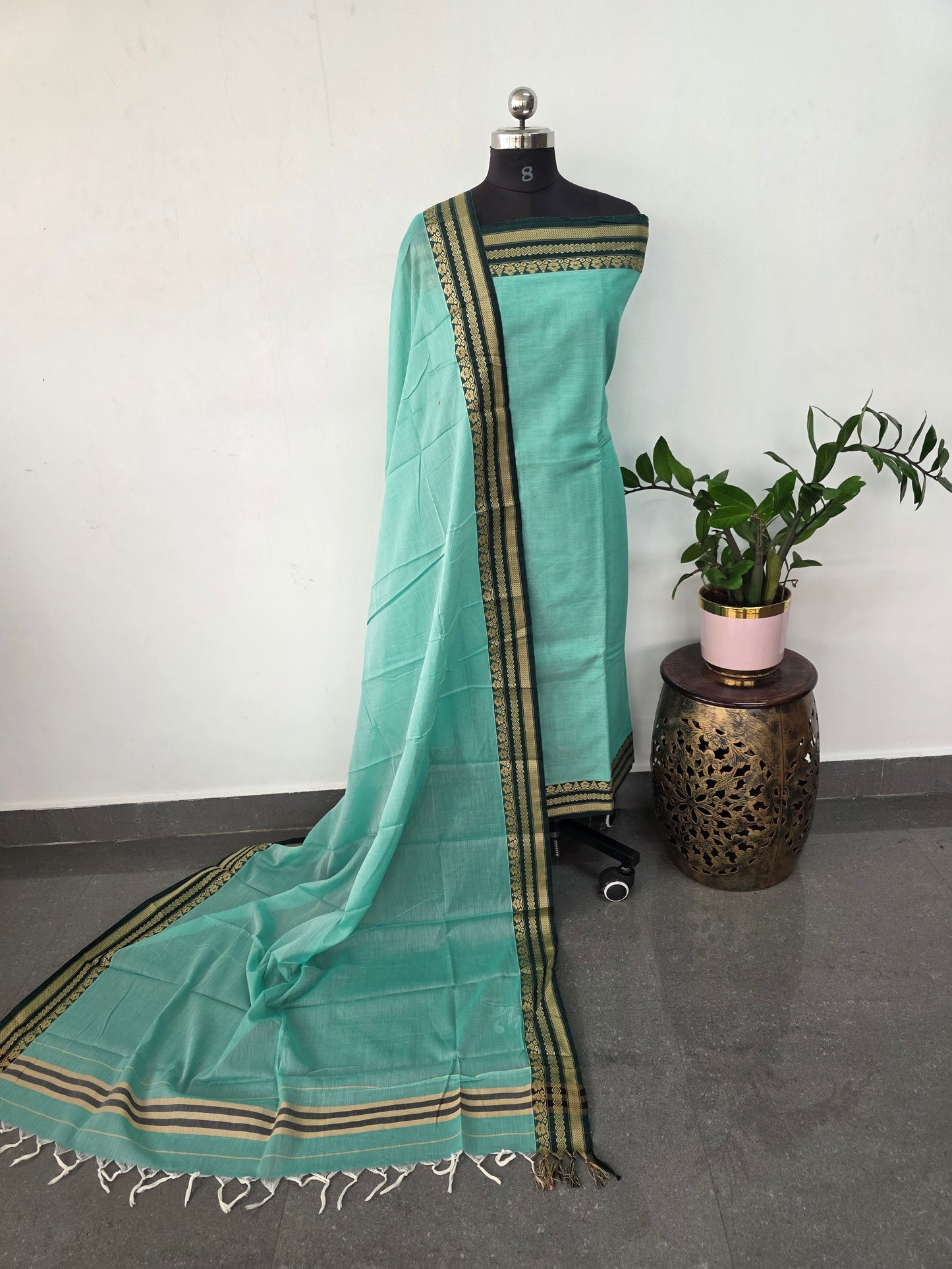 Mercerised narayanapet salwar set (4.5 meters)-NA536