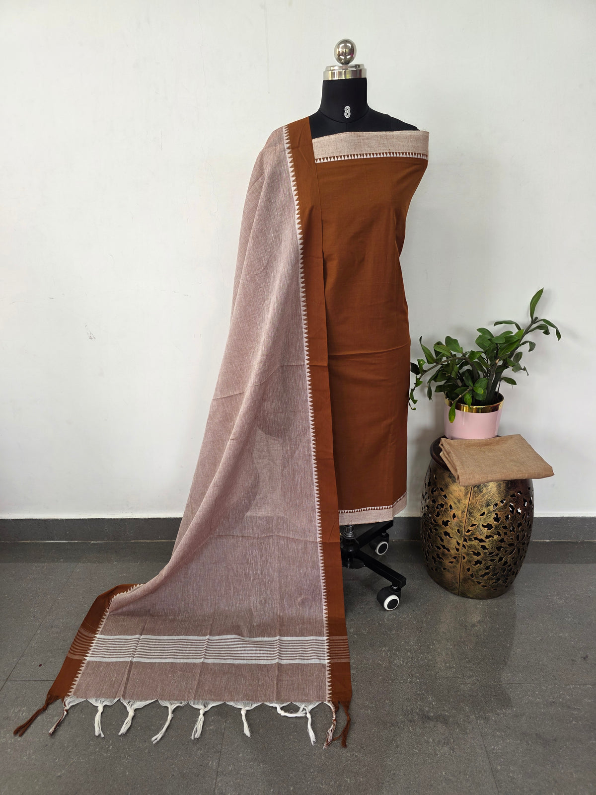 Temple border south cotton set - HA141
