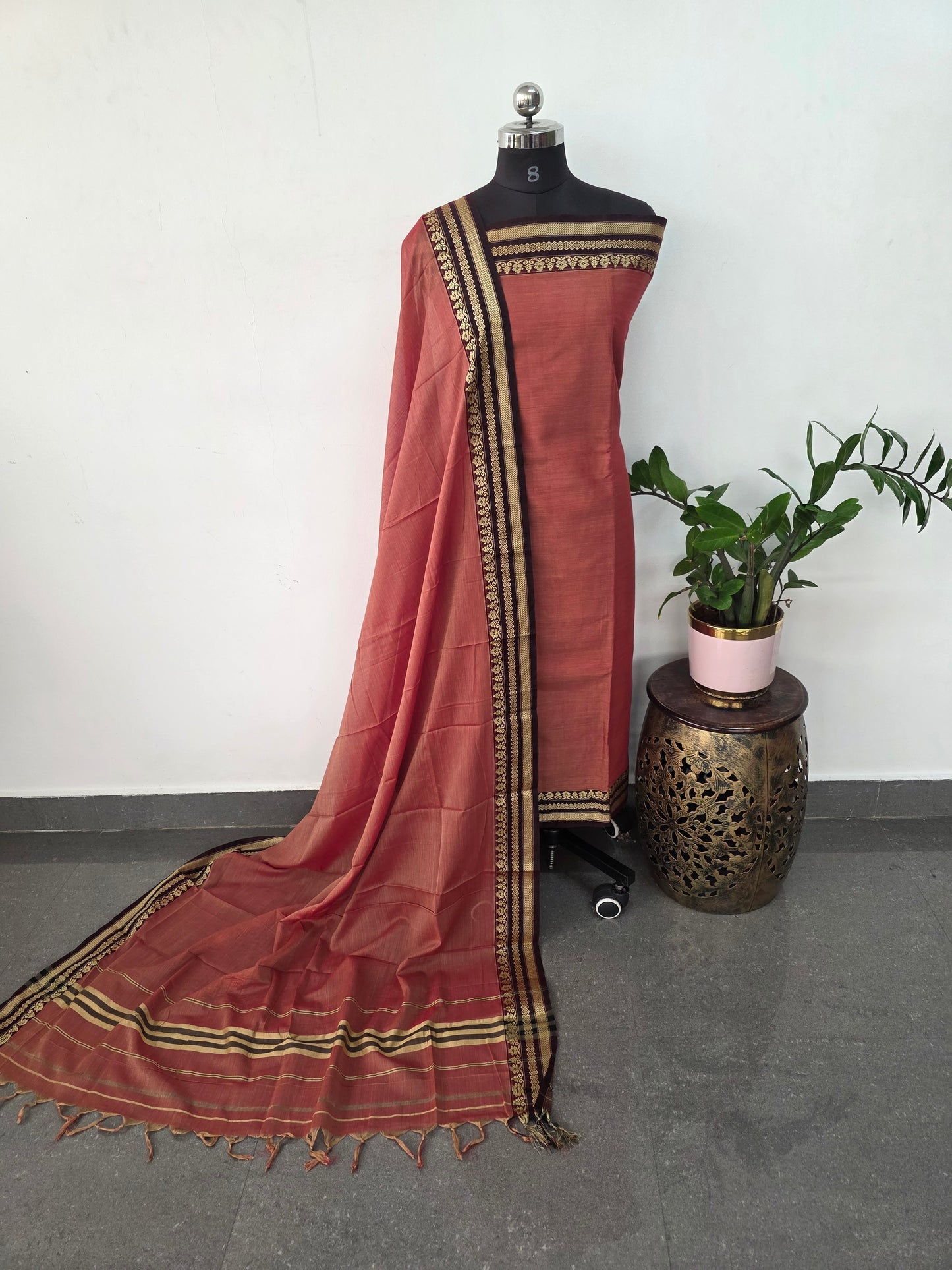 Mercerised narayanapet salwar set (4.5 meters)-NA538
