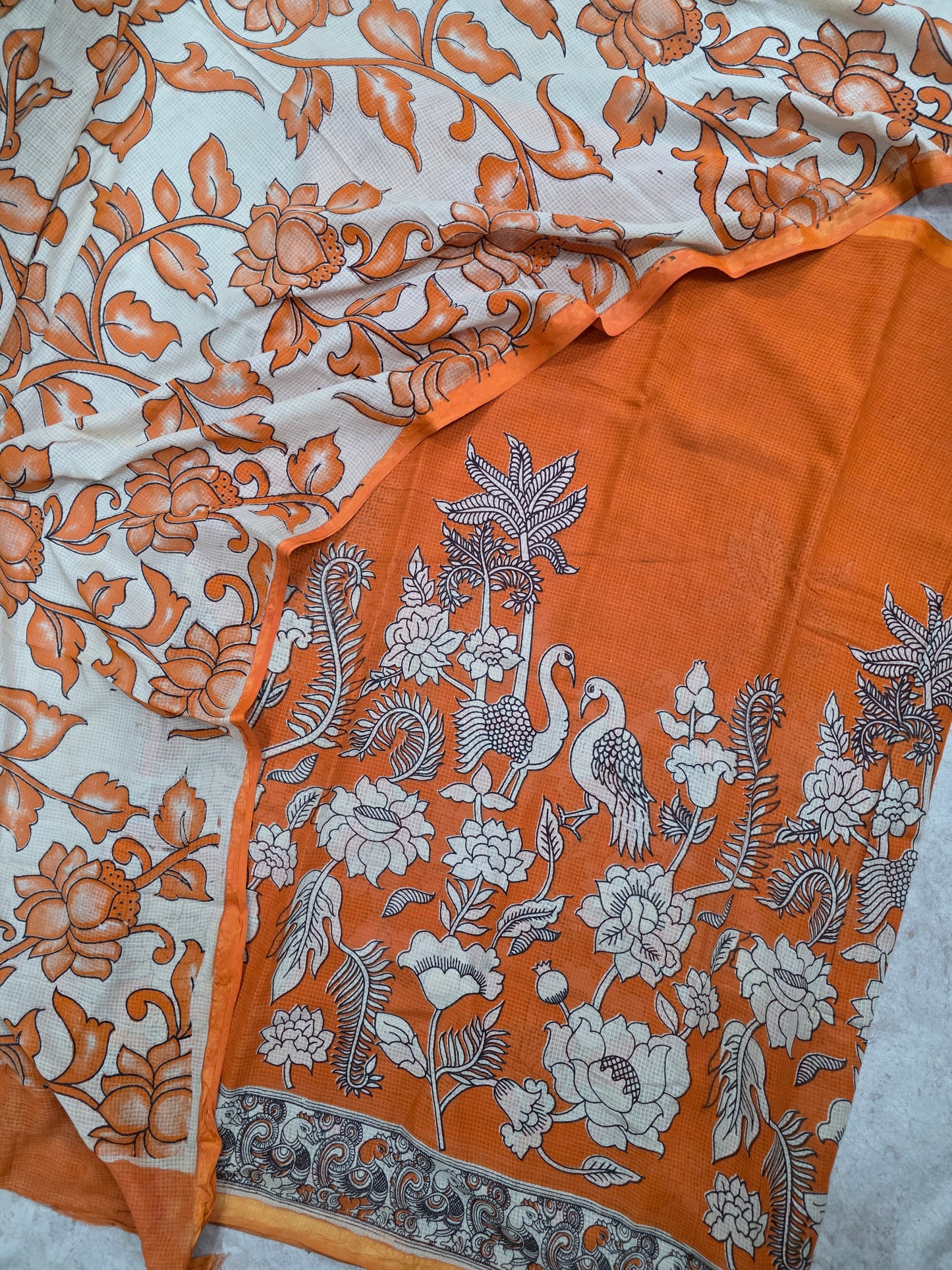 Kota kalamkari set ( 2 pc set )- RV143
