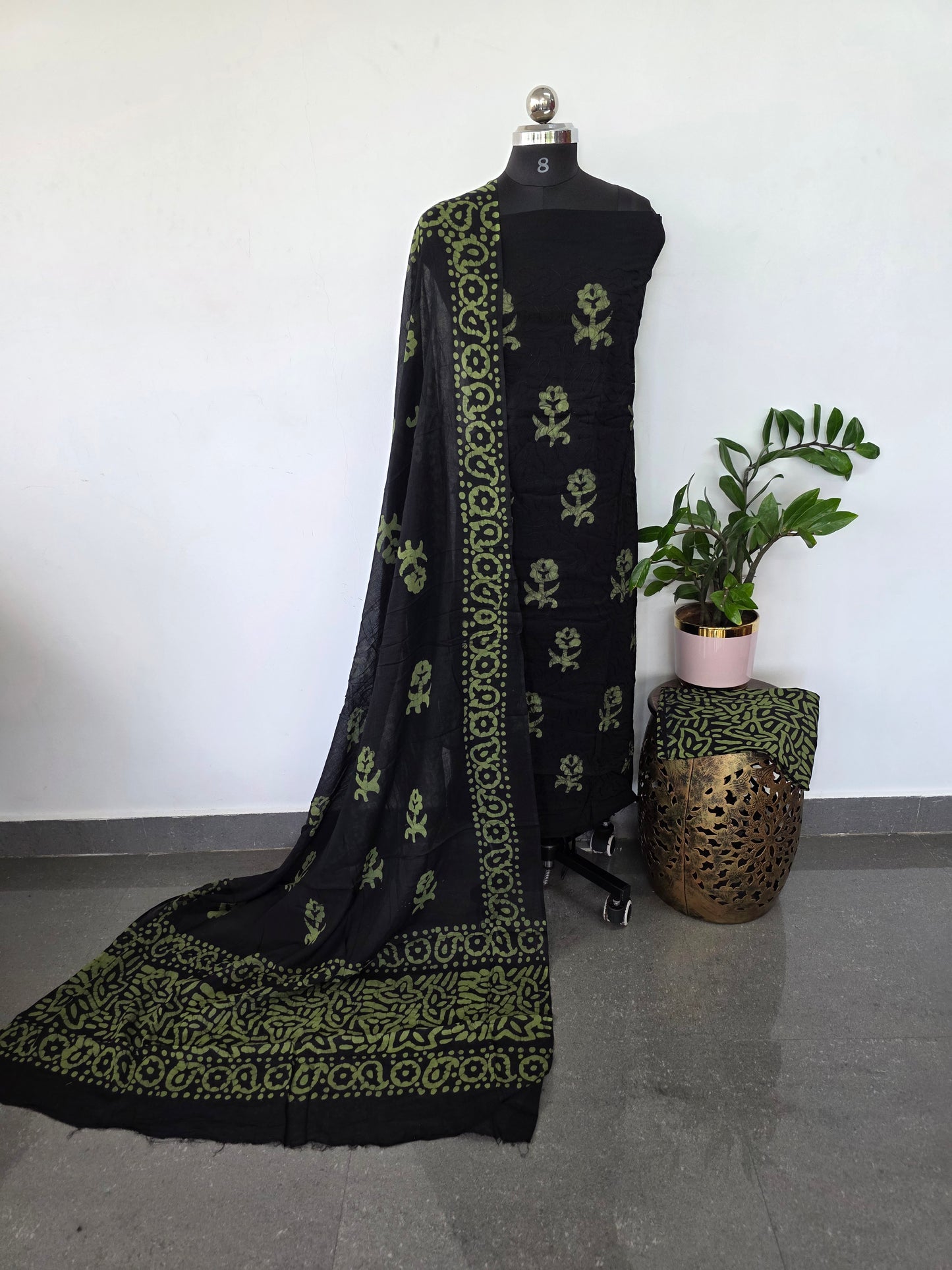 Embroidery batik cotton set - BA382