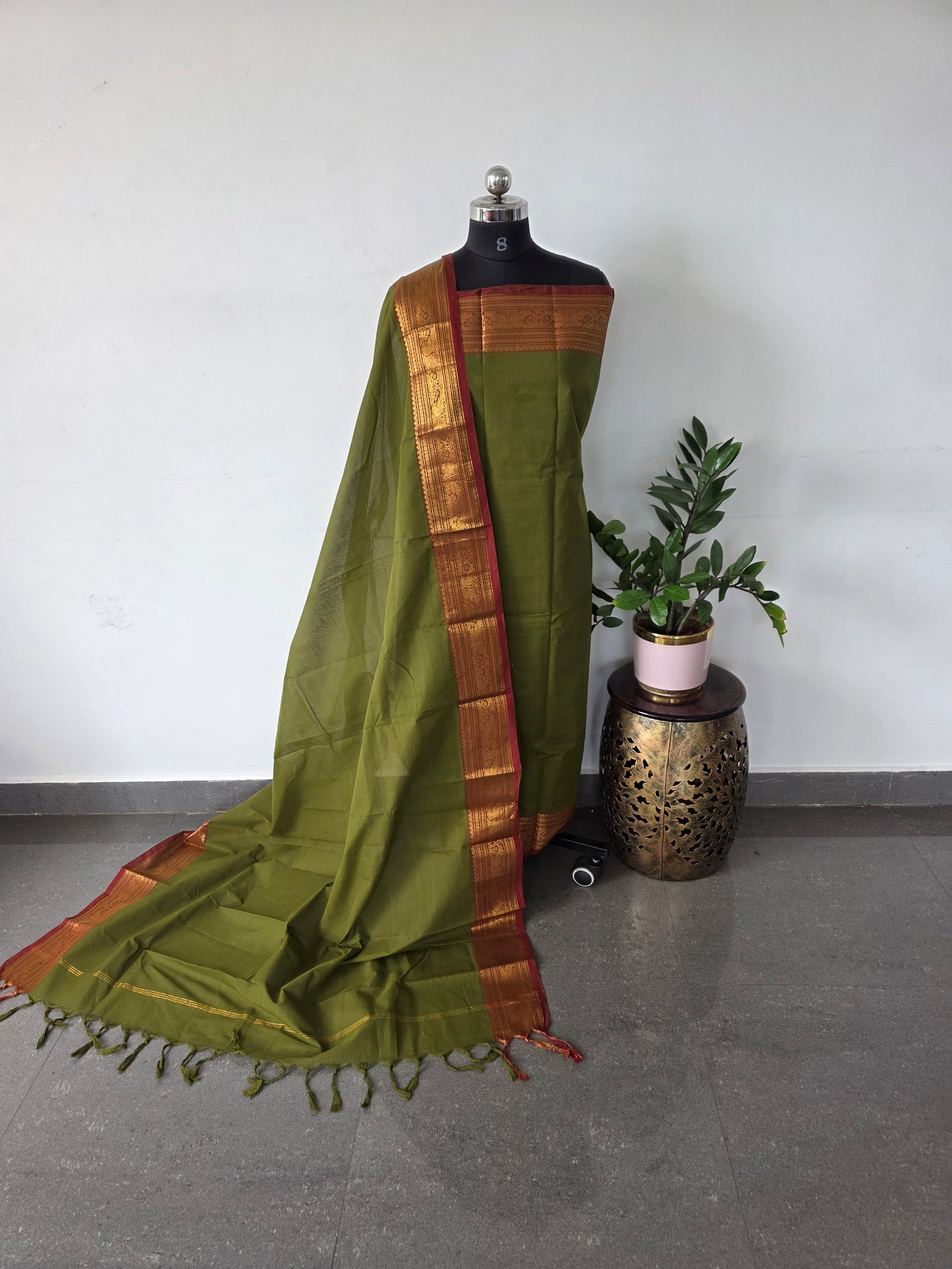 Premium chettinadu cotton set - DU14