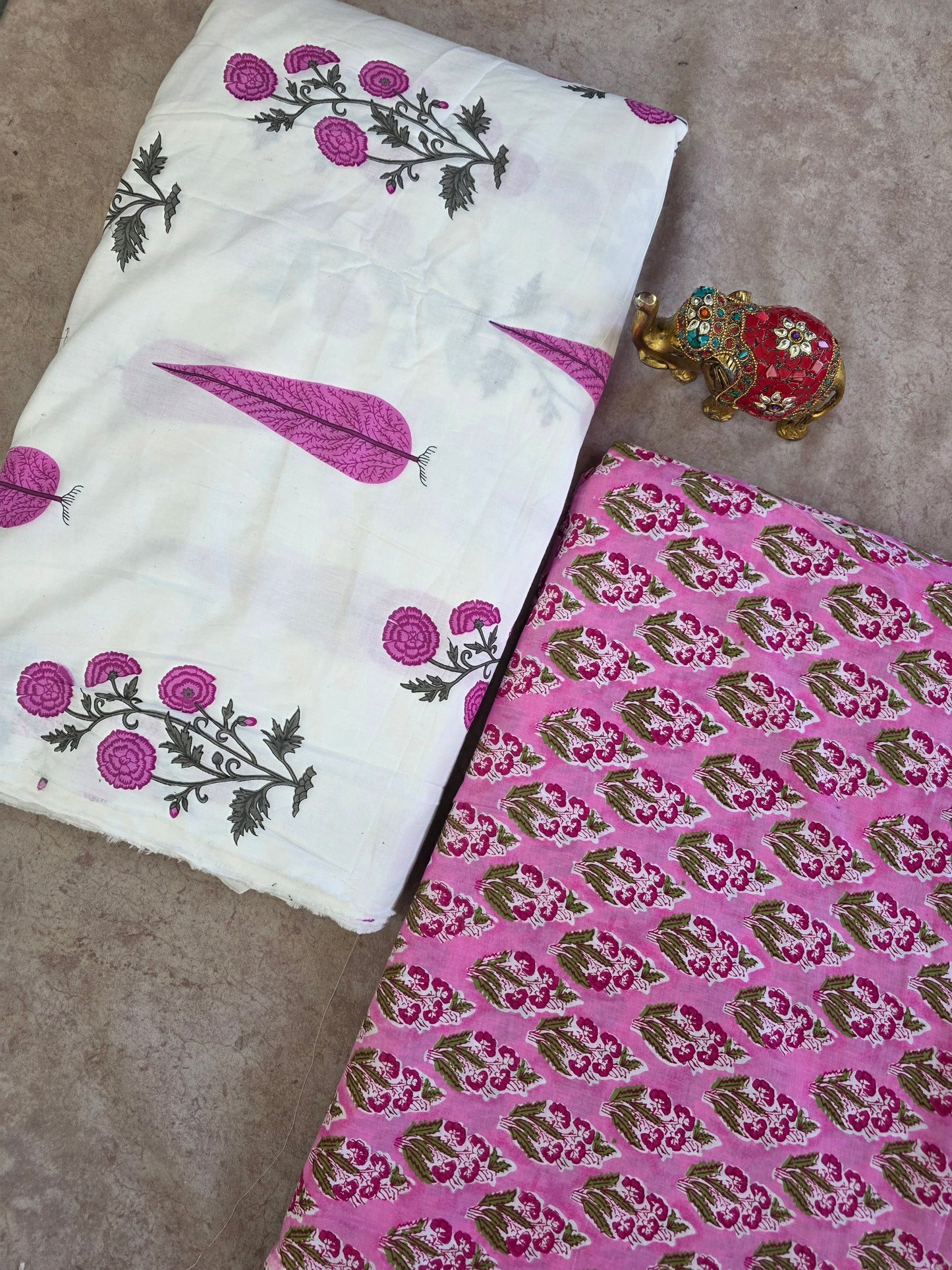 Jaipuri pure cotton cords set (5 meters) - JA966