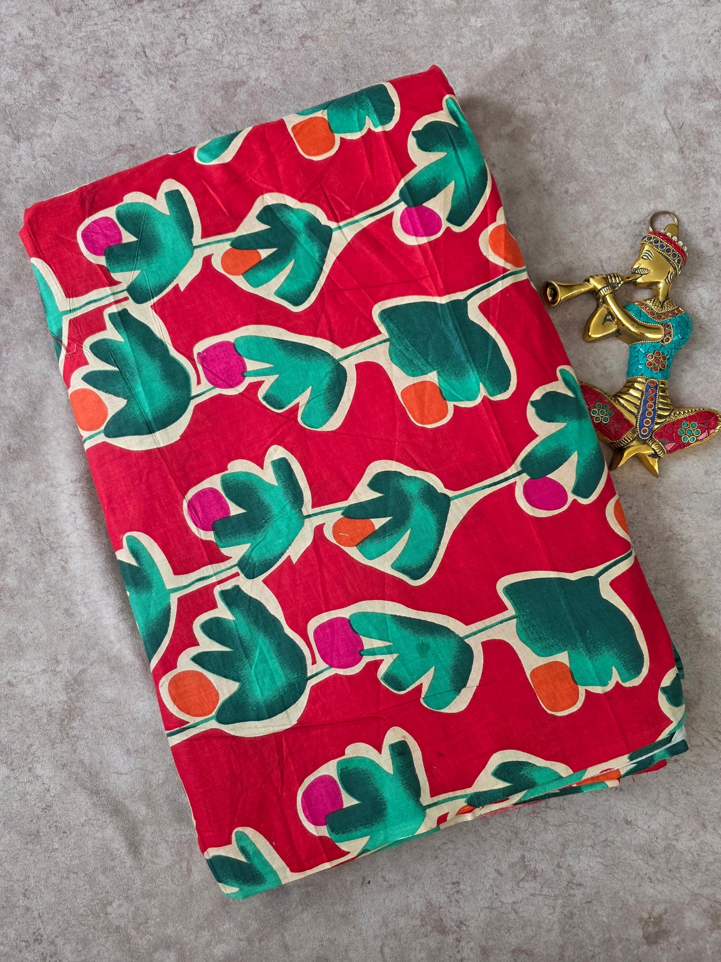 Jaipuri pure cotton running material -JA872