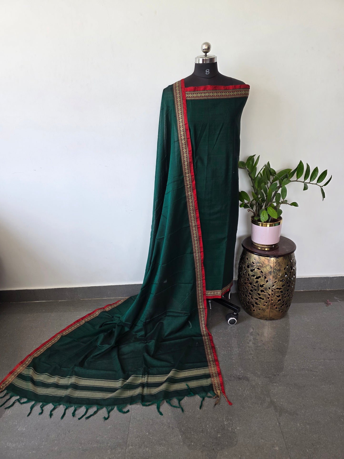 Mercerised narayanapet salwar set (4.5 meters)- NA340