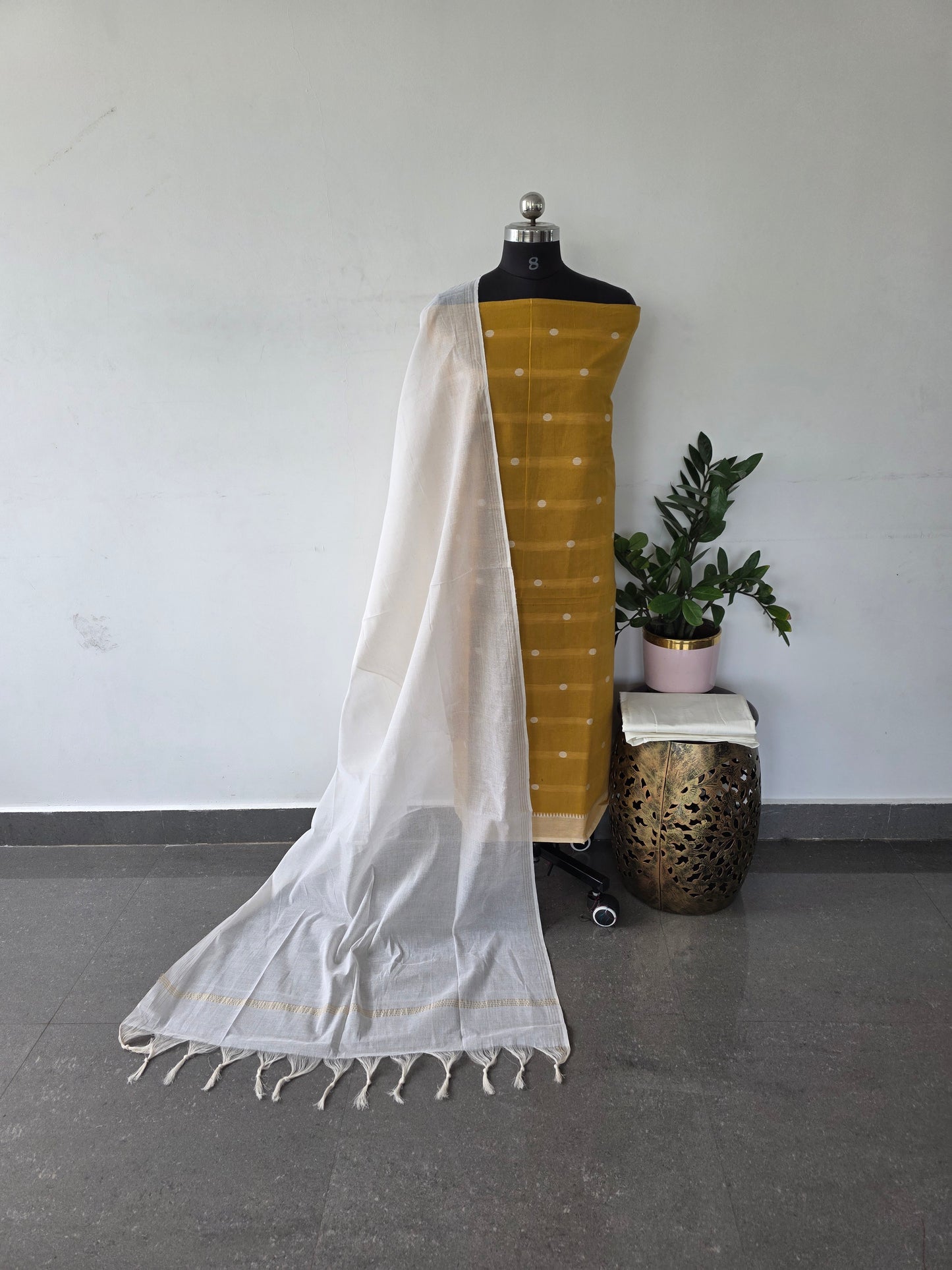 Pure handloom cotton set - H24