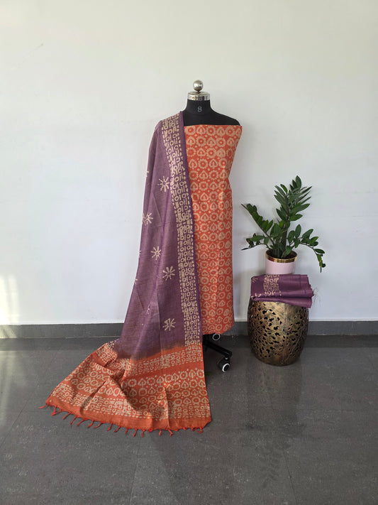 Bhagalpuri batik set- BB1