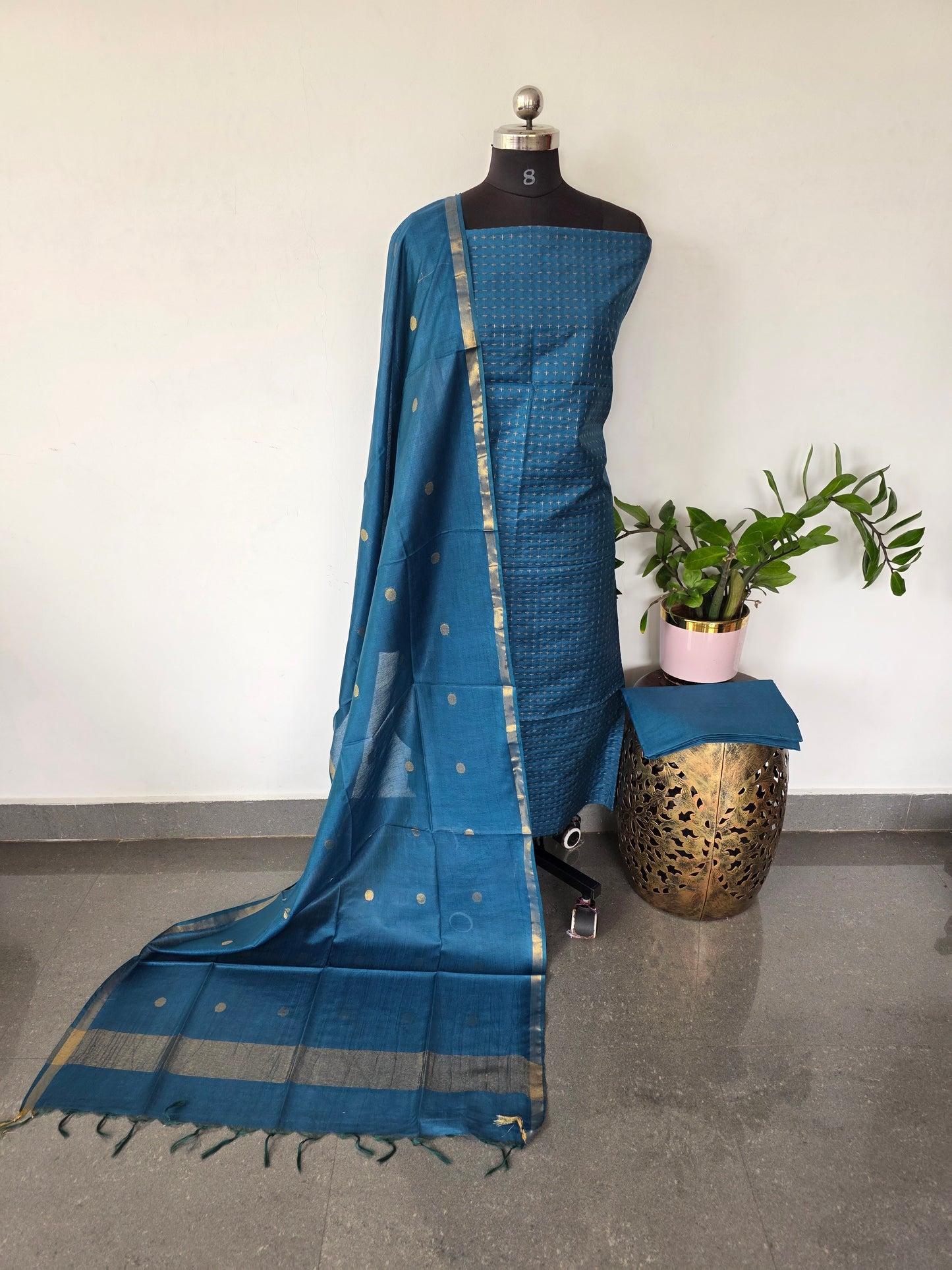 Bhagalpuri katan weaving set - BA500