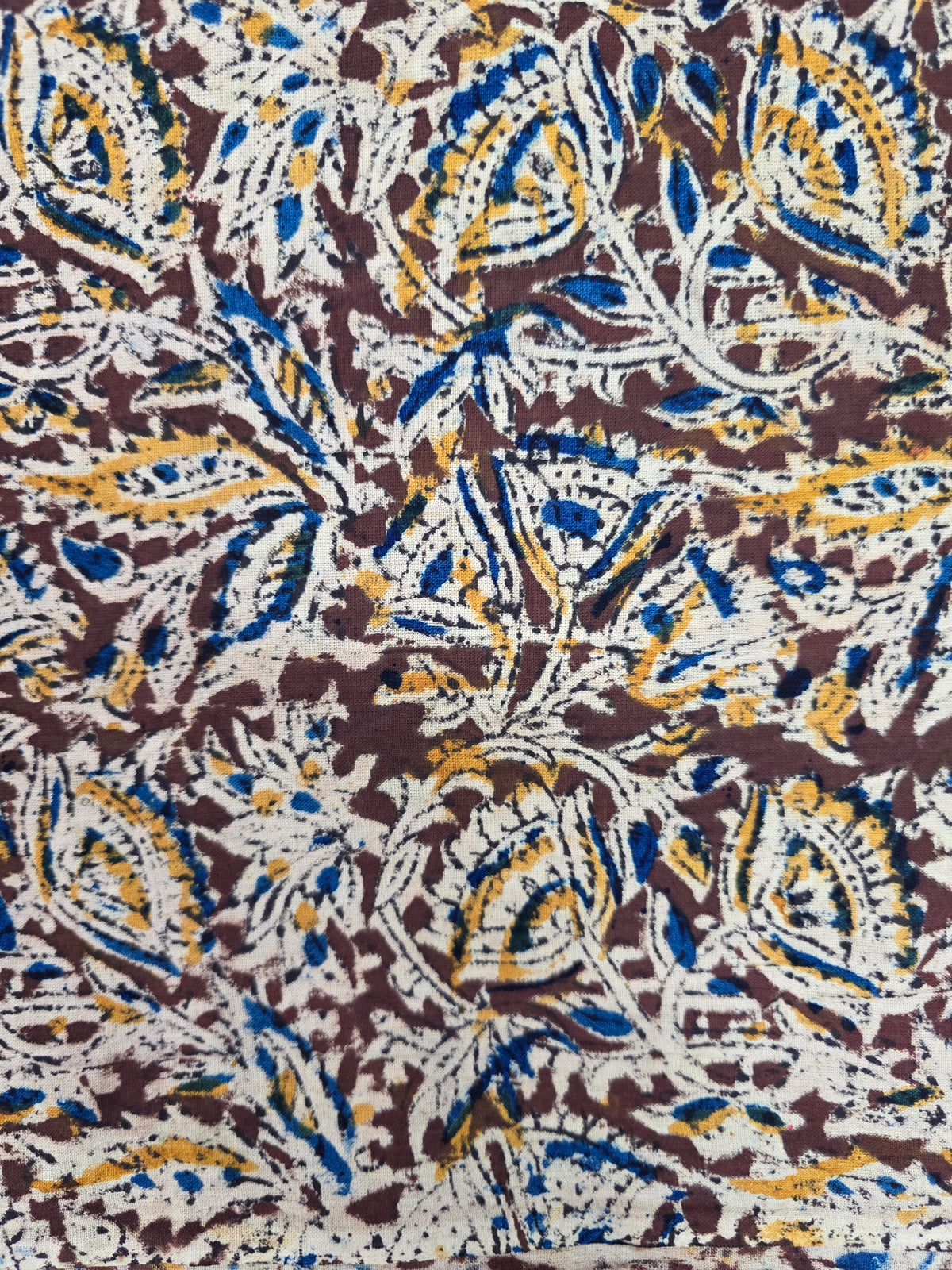 Handblock pure kalamkari cotton set(2 pcs)-AK527