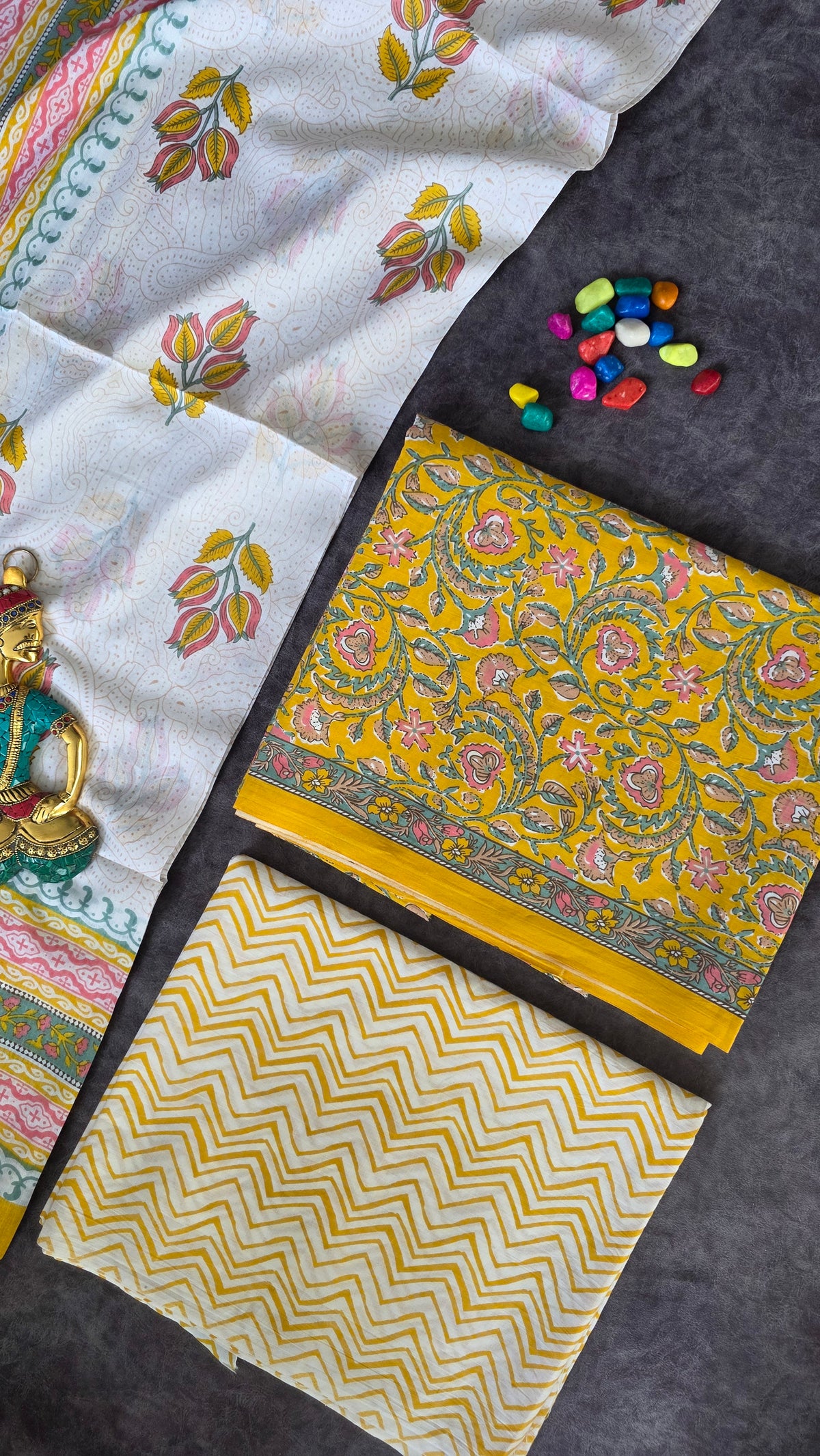 Jaipuri pure cotton set - JA407