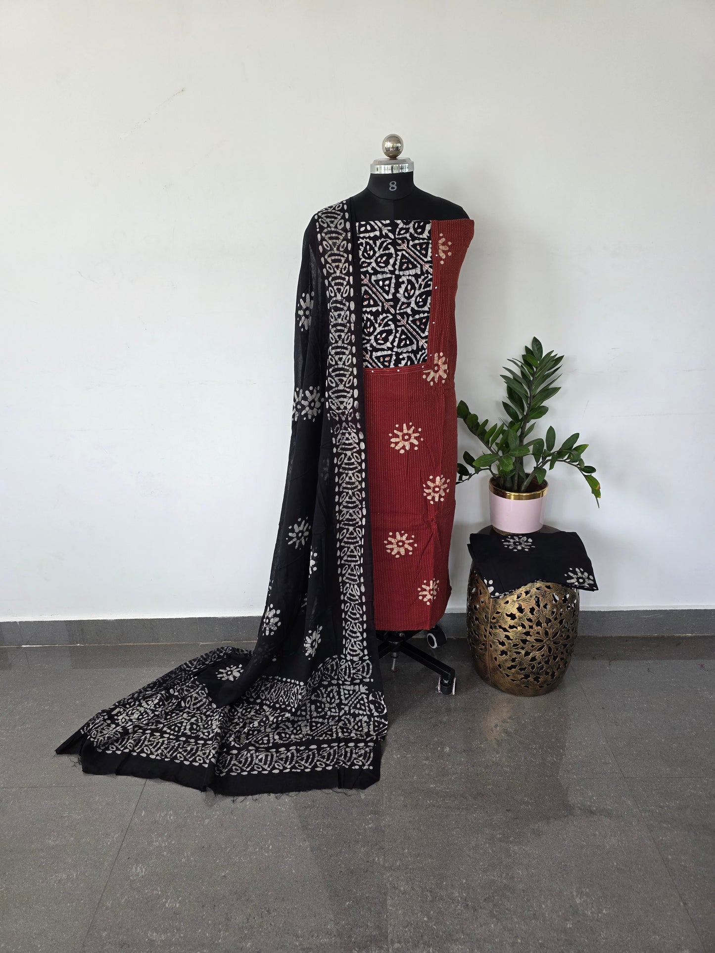 Pure kantha batik cotton set  - BA2
