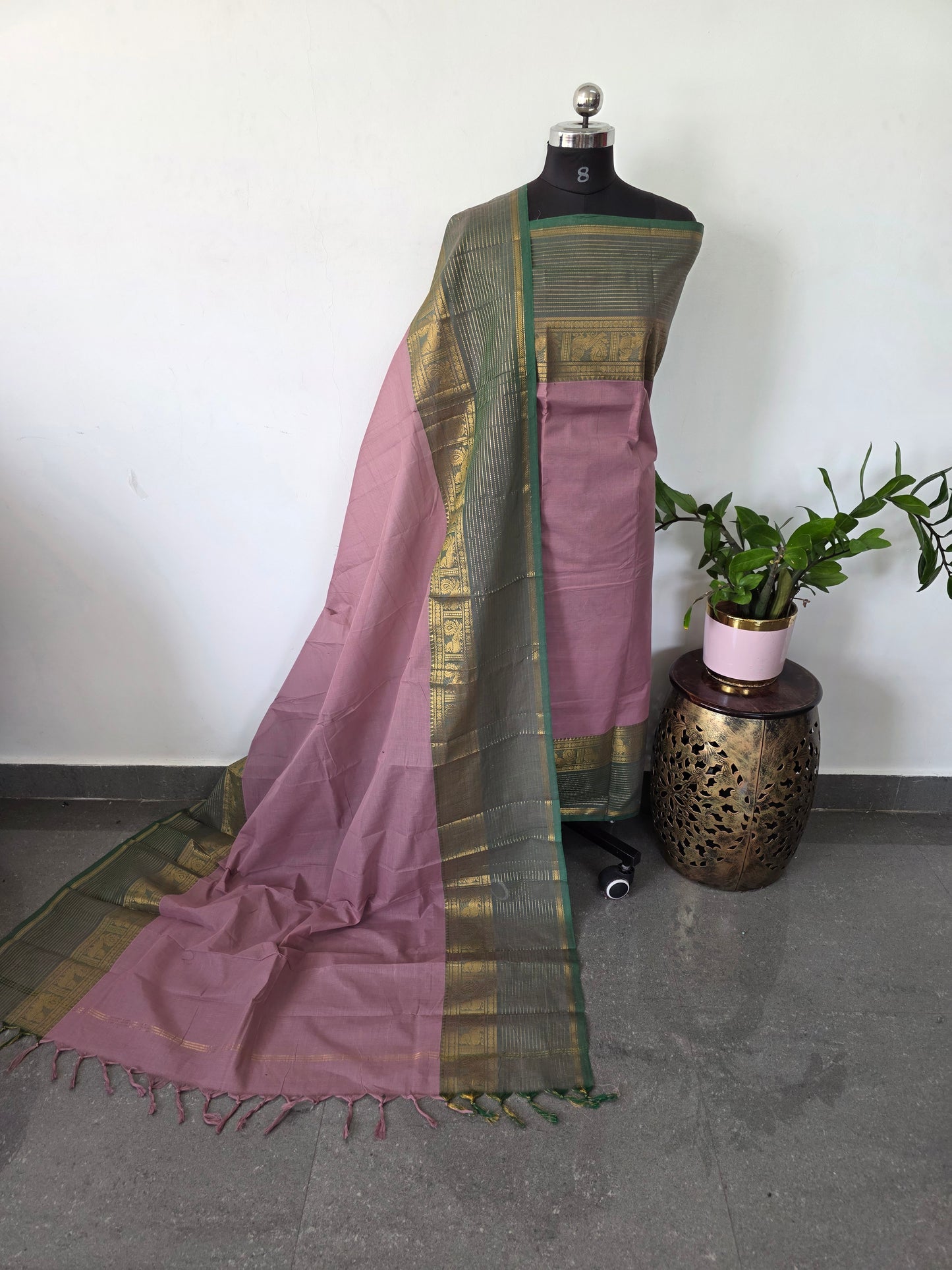 Premium chettinadu cotton salwar set - CK176