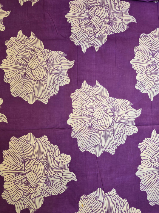 Jaipuri pure cotton running material (0.5 mtrs)-JA326