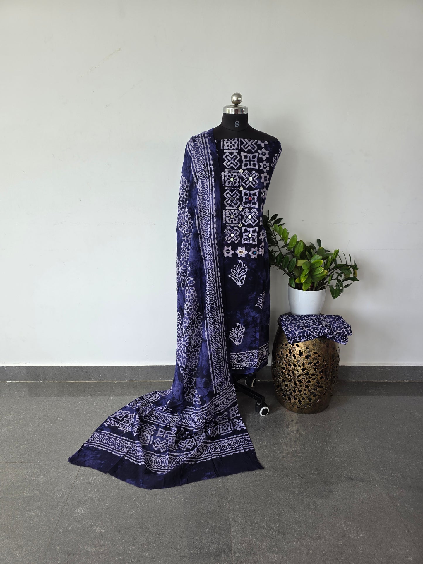 Premium batik cotton set (2.5 mtrs) - CLA190