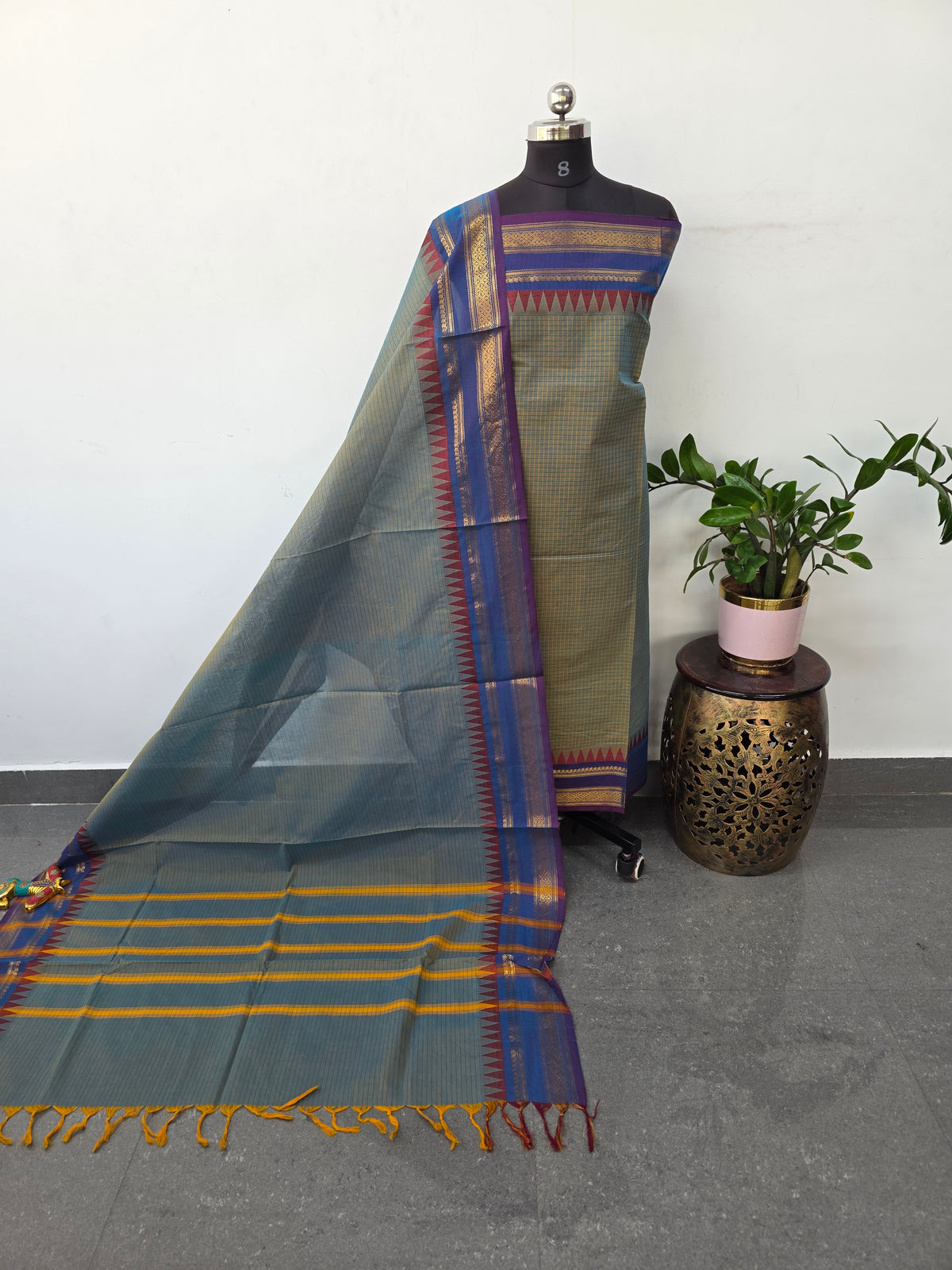 Premium chettinadu cotton salwar set - CK199