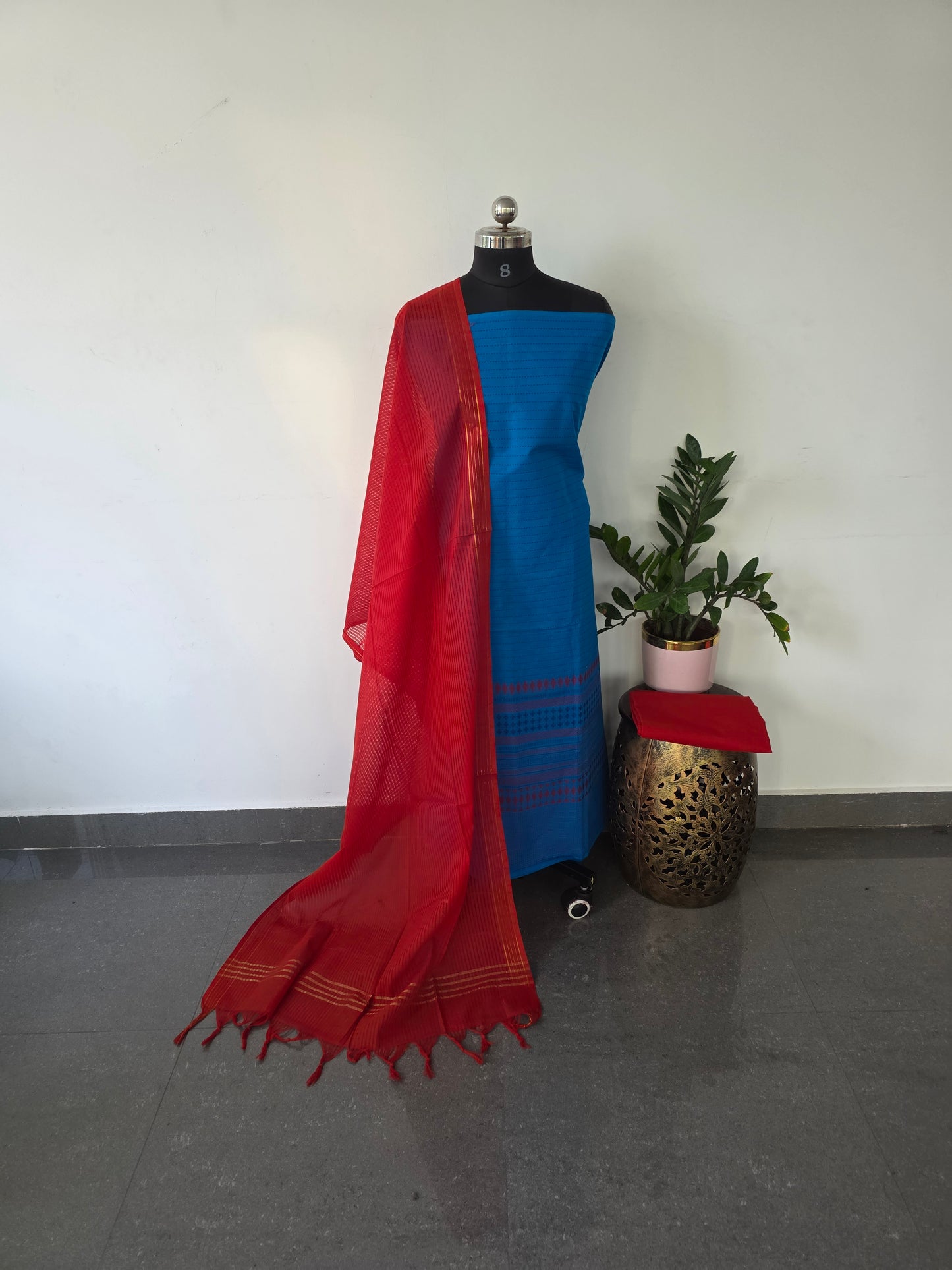 Pure handloom cotton set - WH15