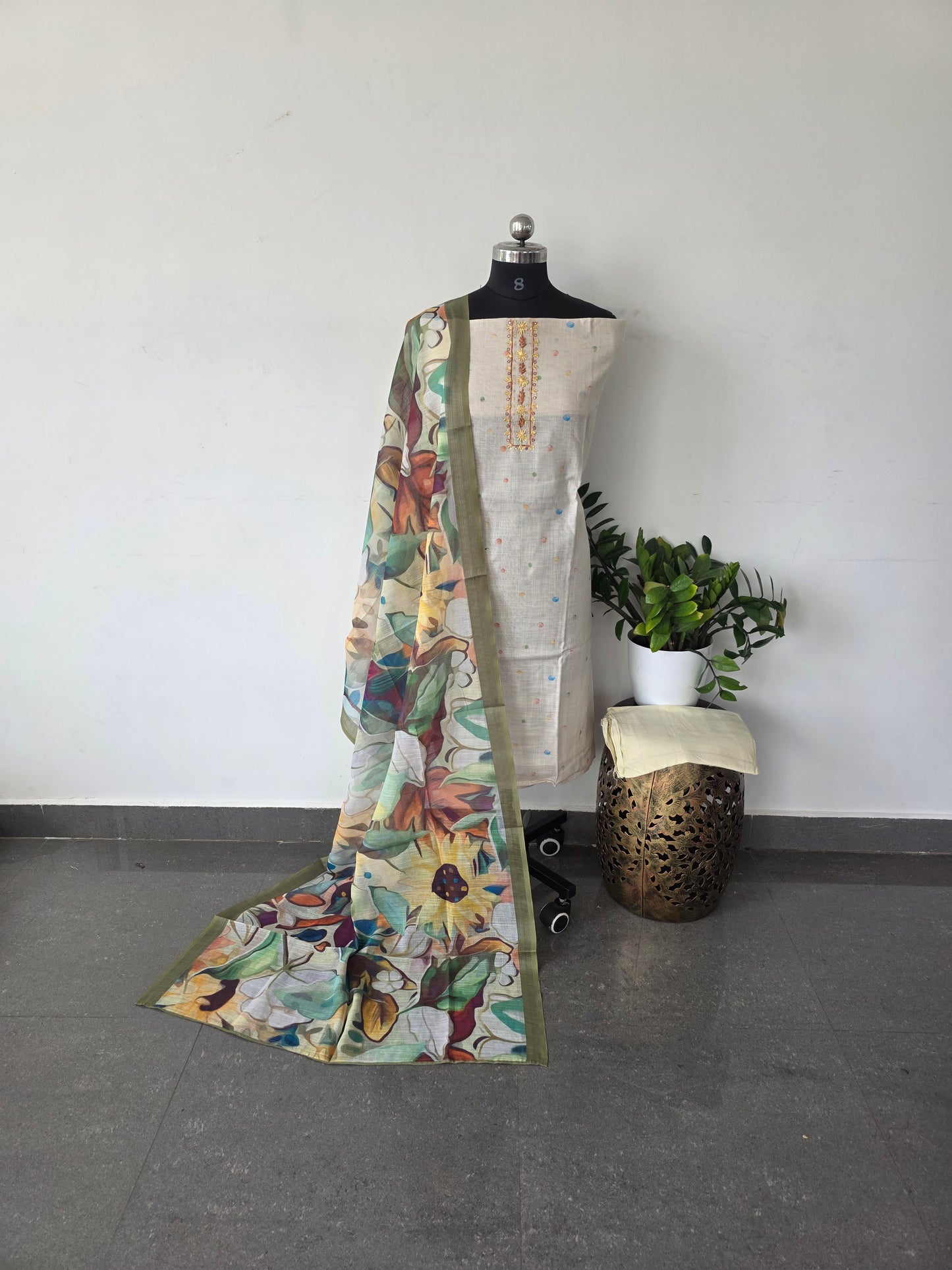 Premium linen cotton set  -306