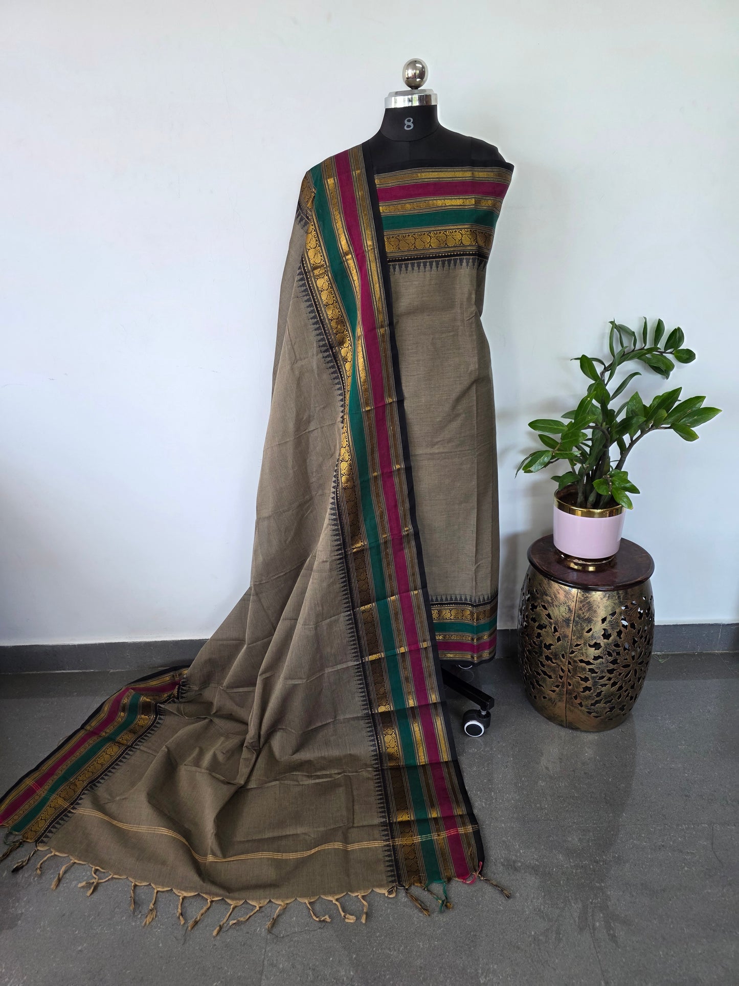 Premium chettinadu cotton salwar set - CK90