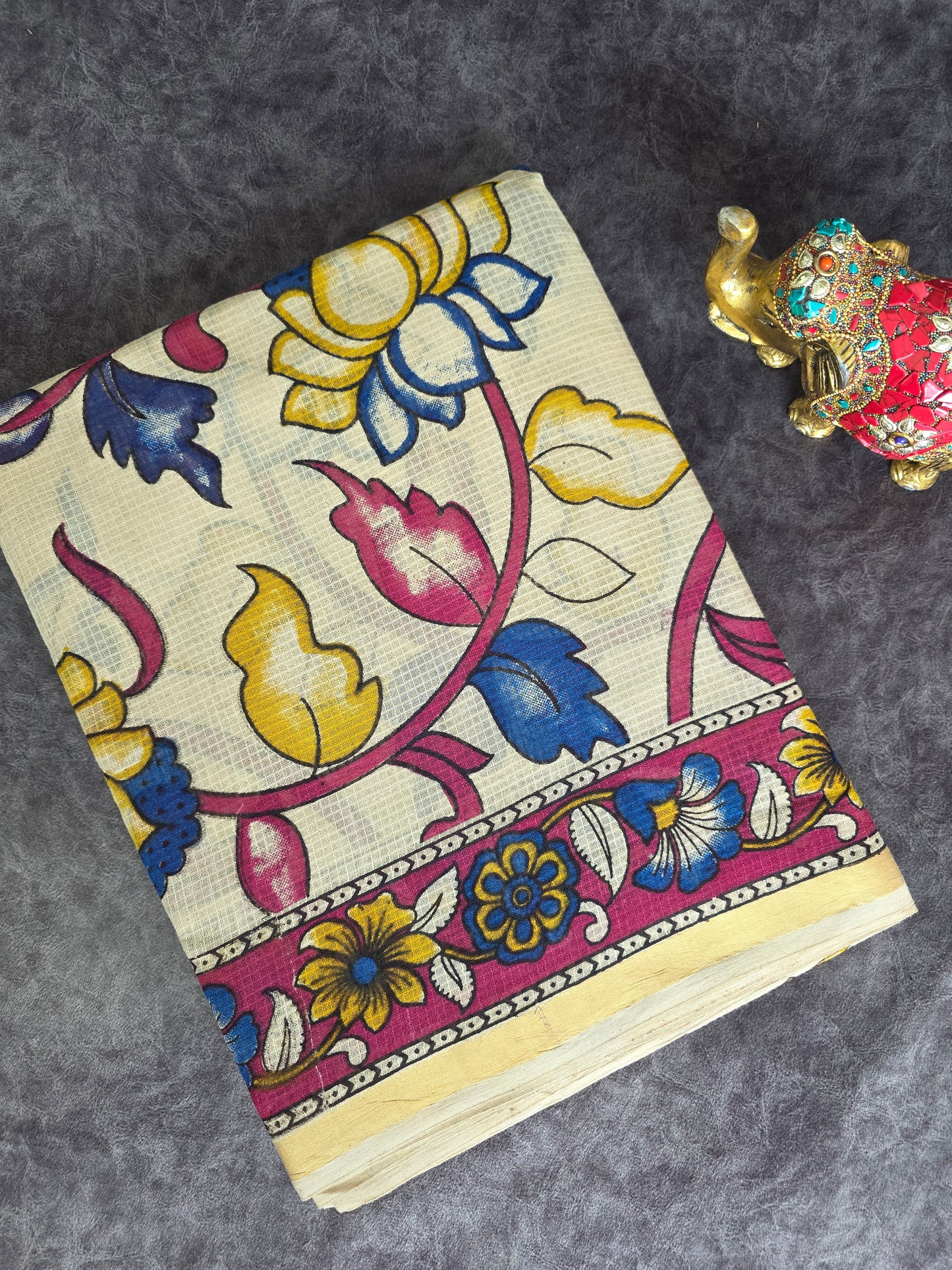 Authentic Kota kalamkari saree - AK168